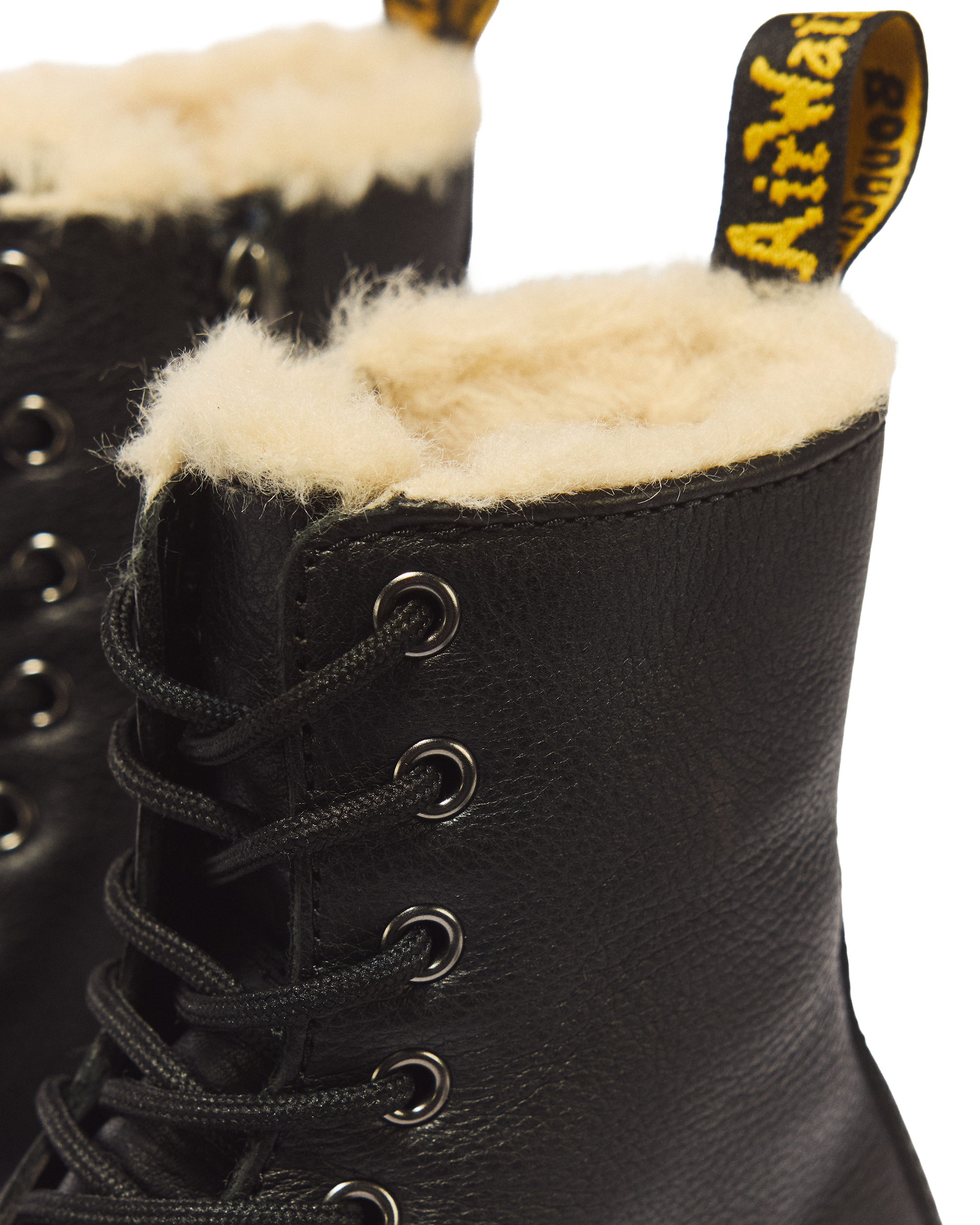 Jadon Faux Fur Lined Leather Platform Boots