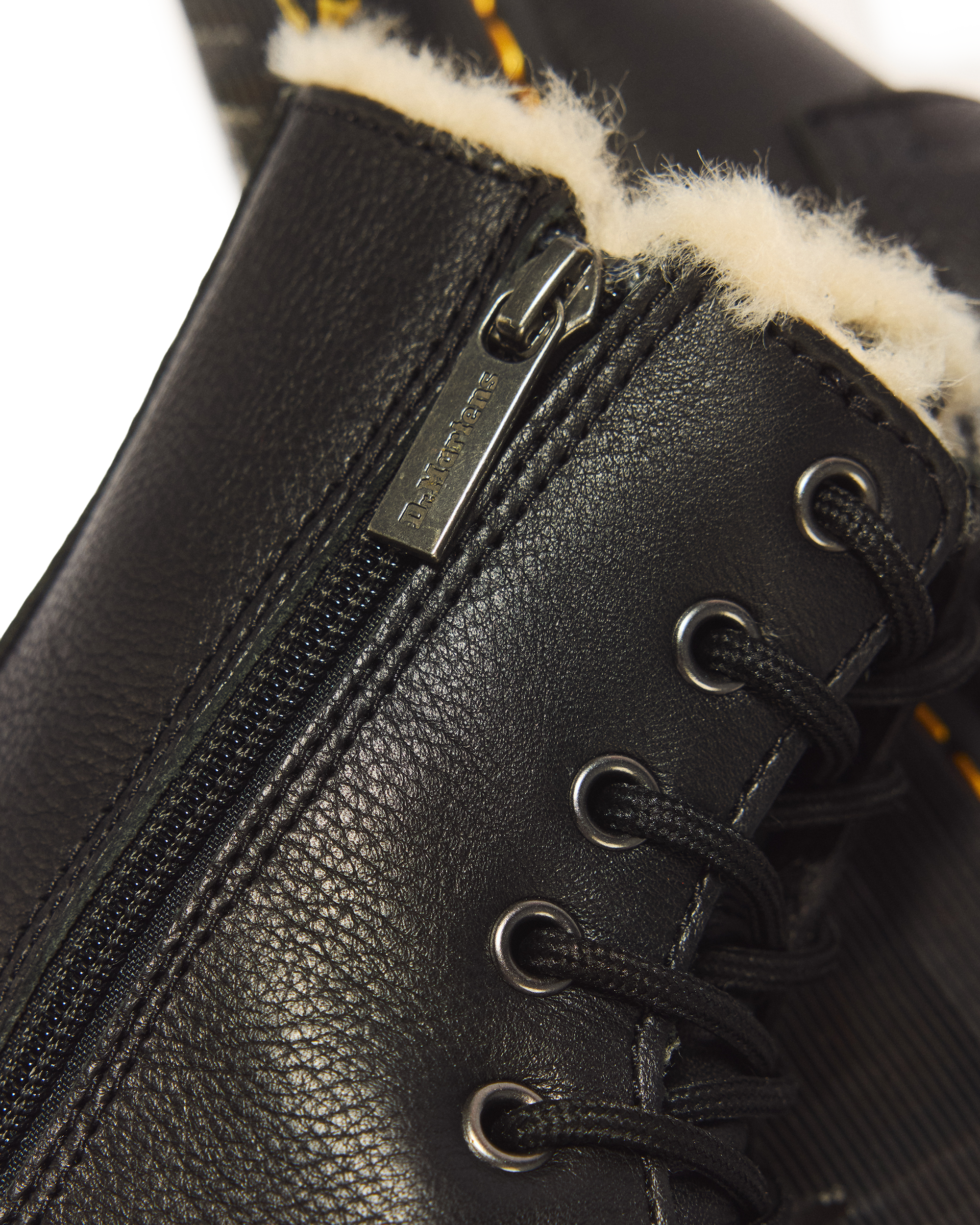 Jadon Faux Fur Lined Leather Platform Boots
