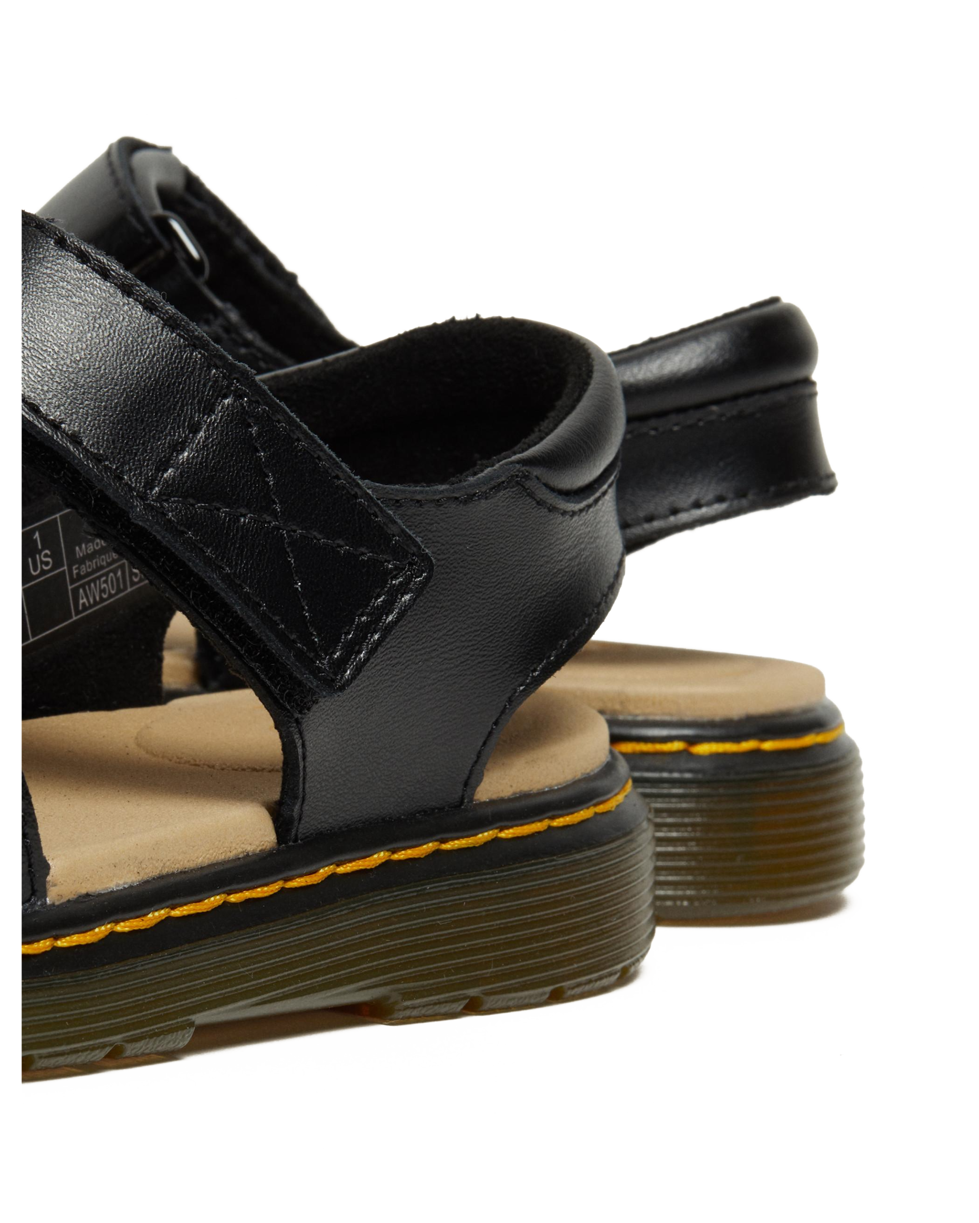 Junior Moby II Leather Velcro Sandals