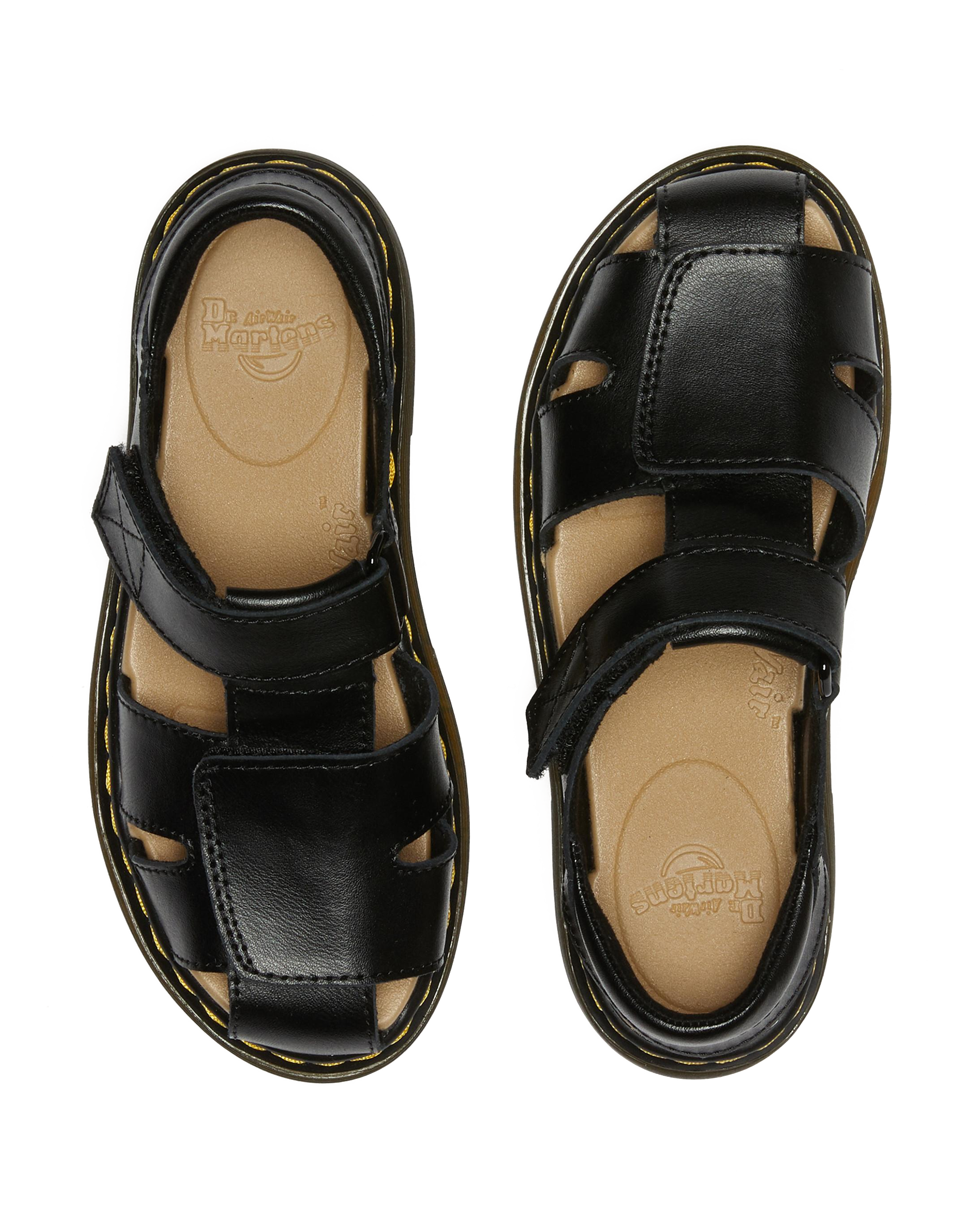 Junior Moby II Leather Velcro Sandals