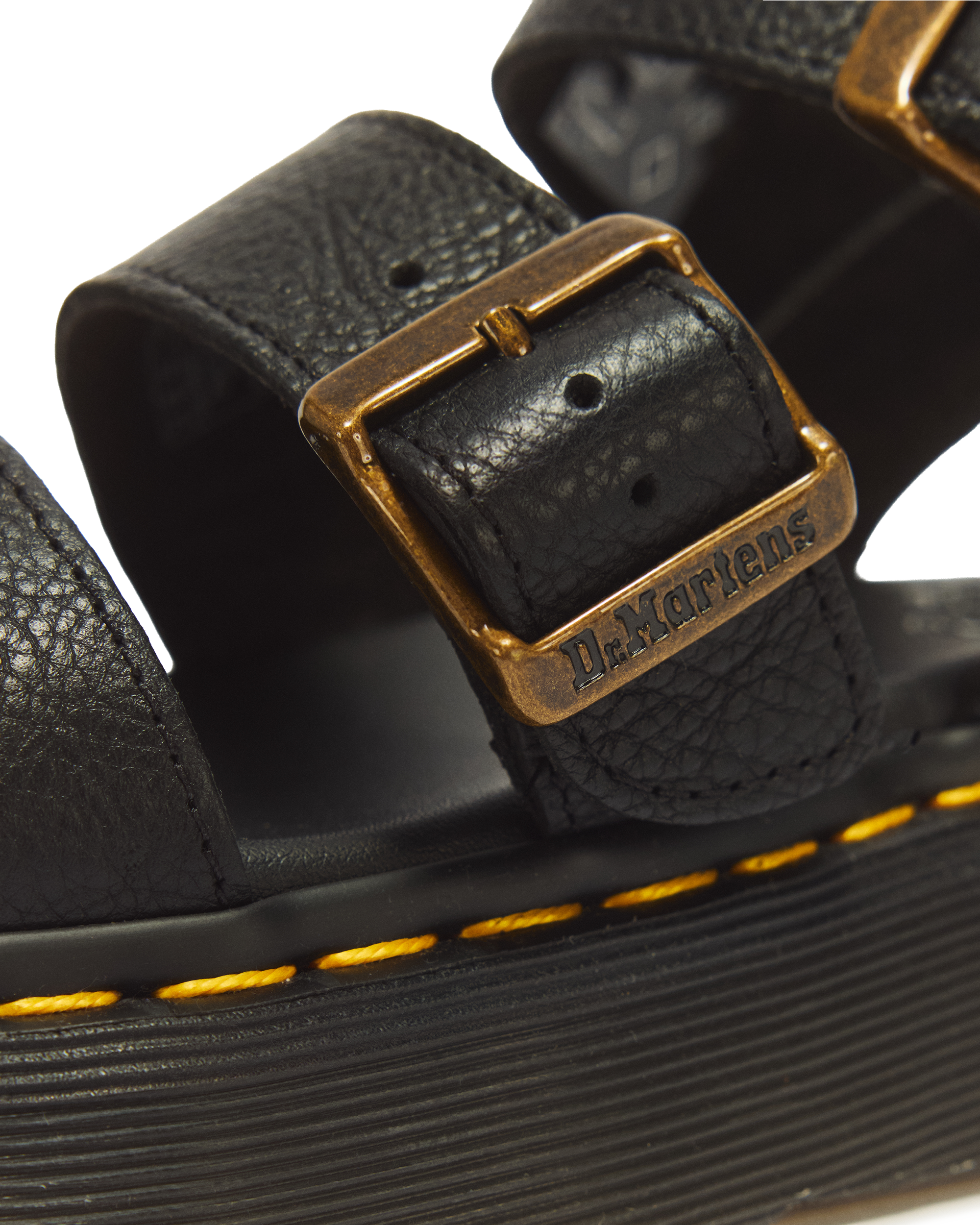 Gryphon Quad Leather Platform Sandals
