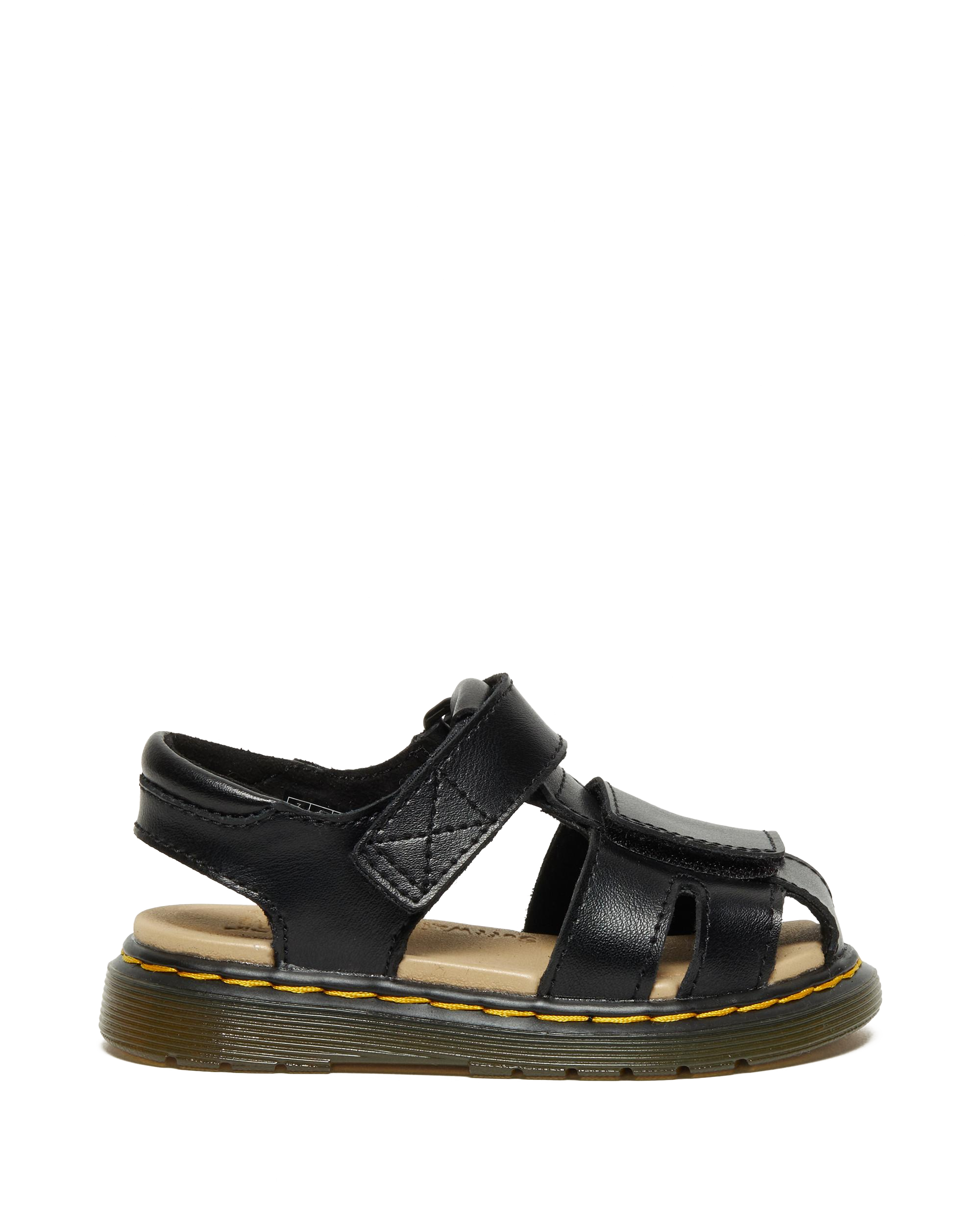 Kleinkind Moby II Leder Riemensandalen mit Klettverschluss