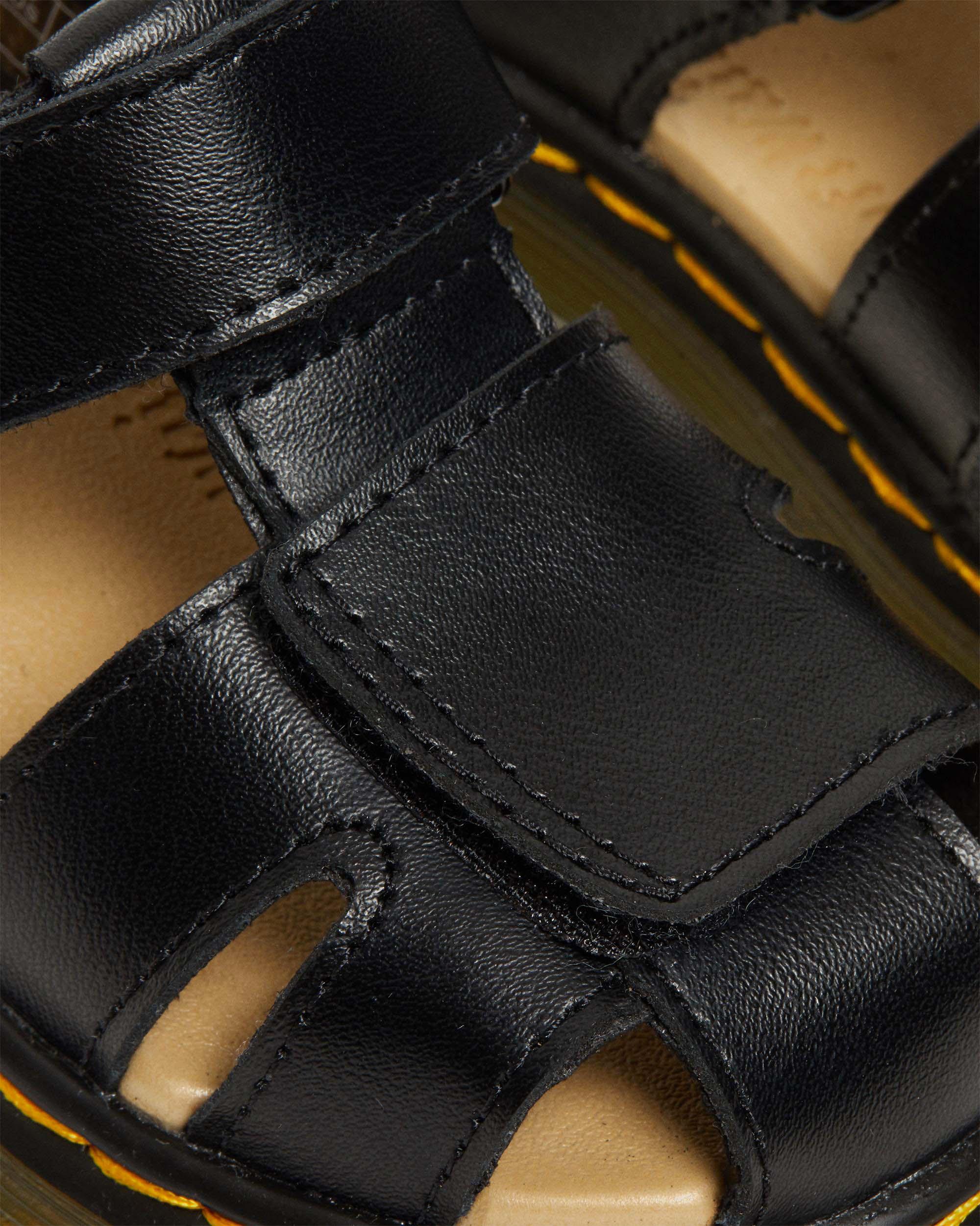 Kleinkind Moby II Leder Riemensandalen mit Klettverschluss