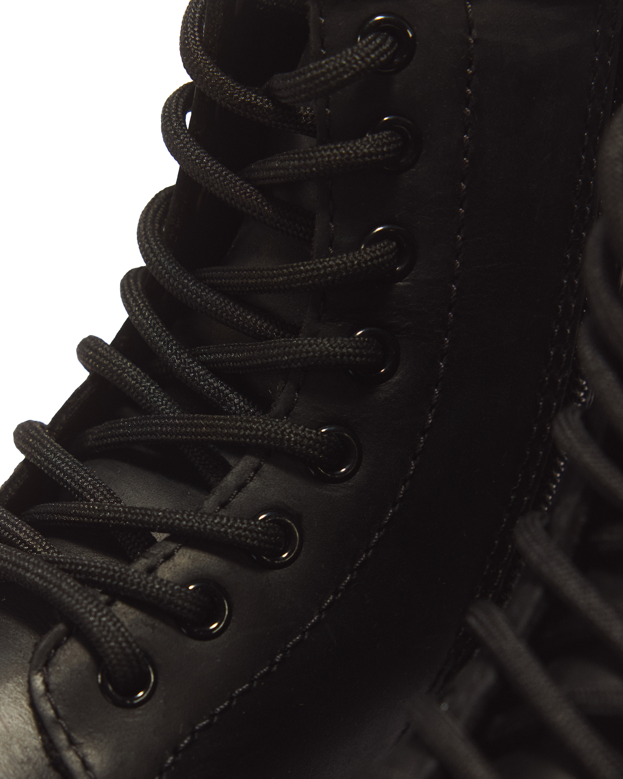 Junior 1460 Serena Faux Fur Lined Leather Boots in Black | Dr