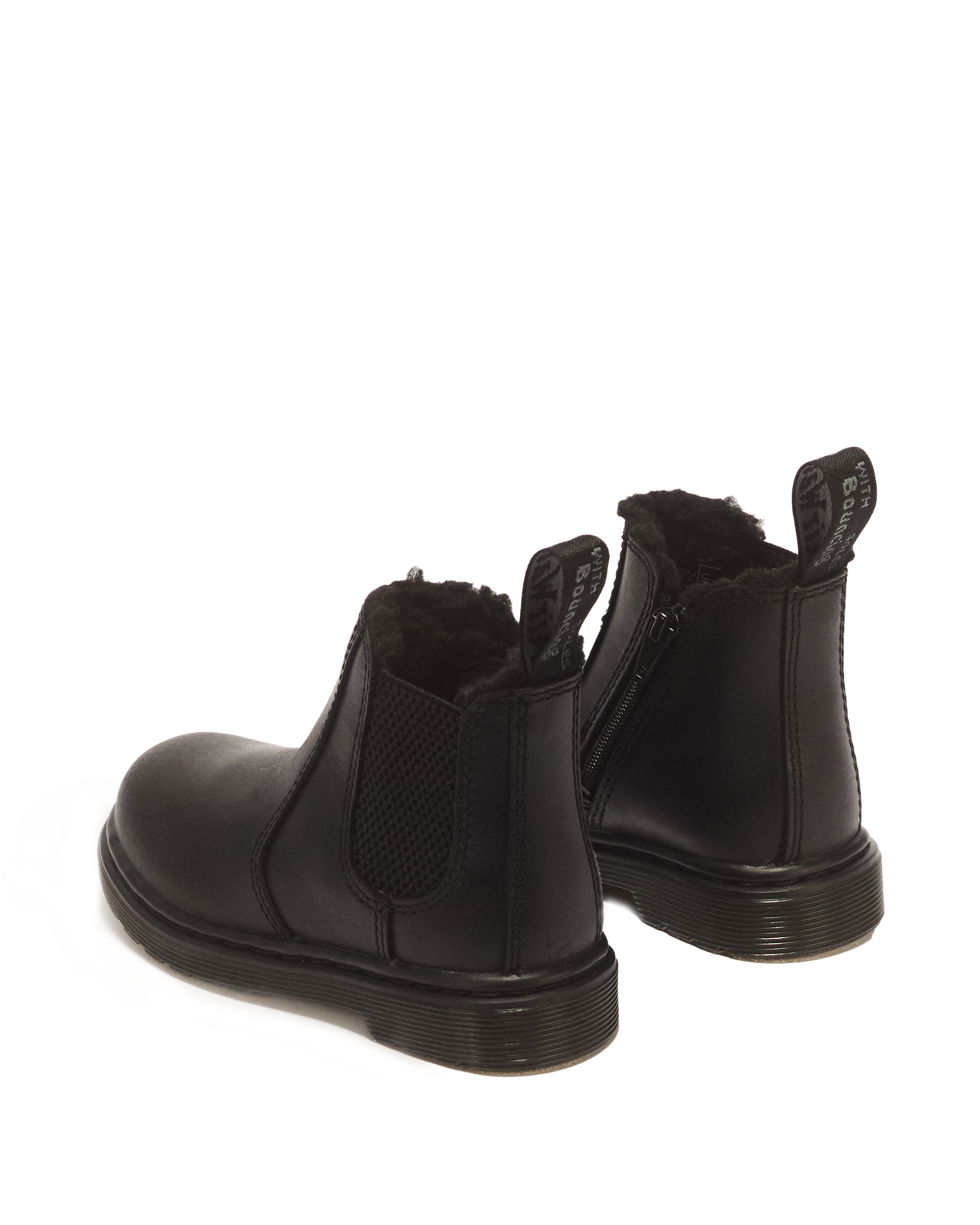 Toddler 2976 Leonore Faux Fur Lined Chelsea Boots