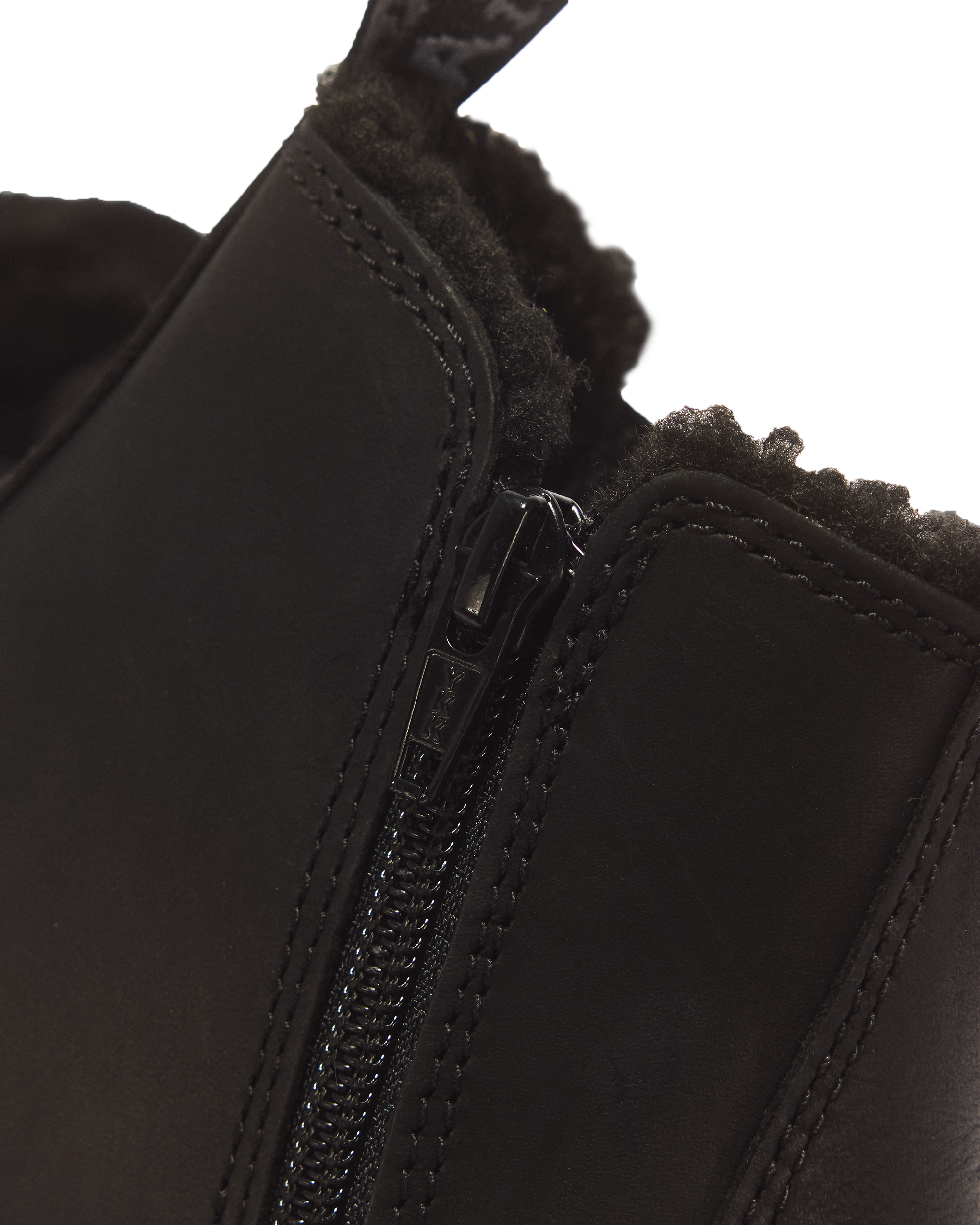 Youth 2976 Faux Fur Lined Chelsea Boots in BLACK | Dr. Martens™