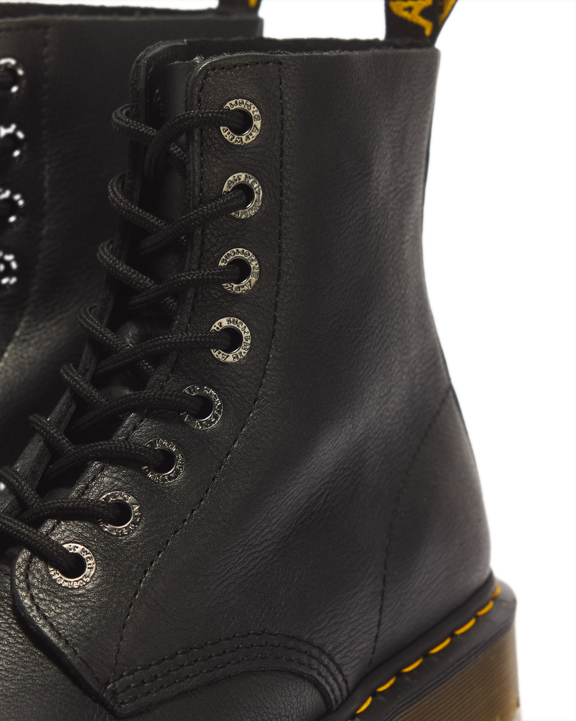 1460 Bex Pisa Leather Lace Up Boots in BLACK | Dr. Martens™