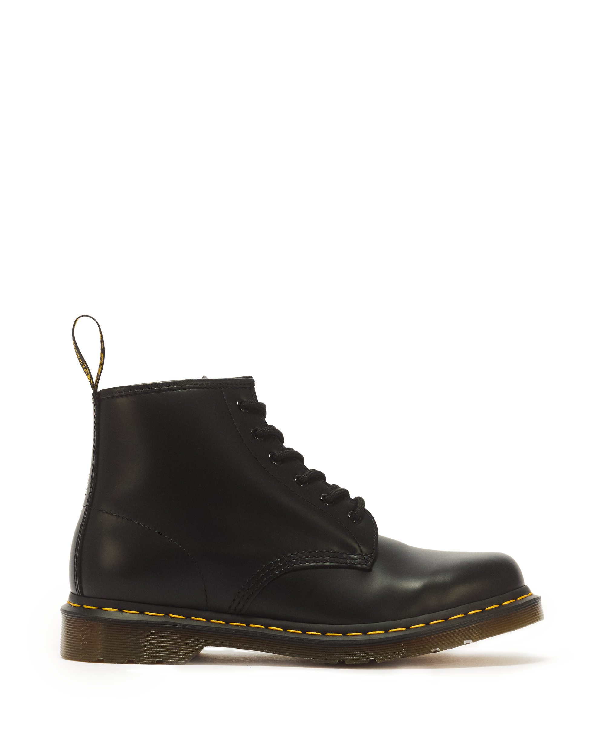 101 Yellow Stitch Smooth Leather Ankle Boots product image