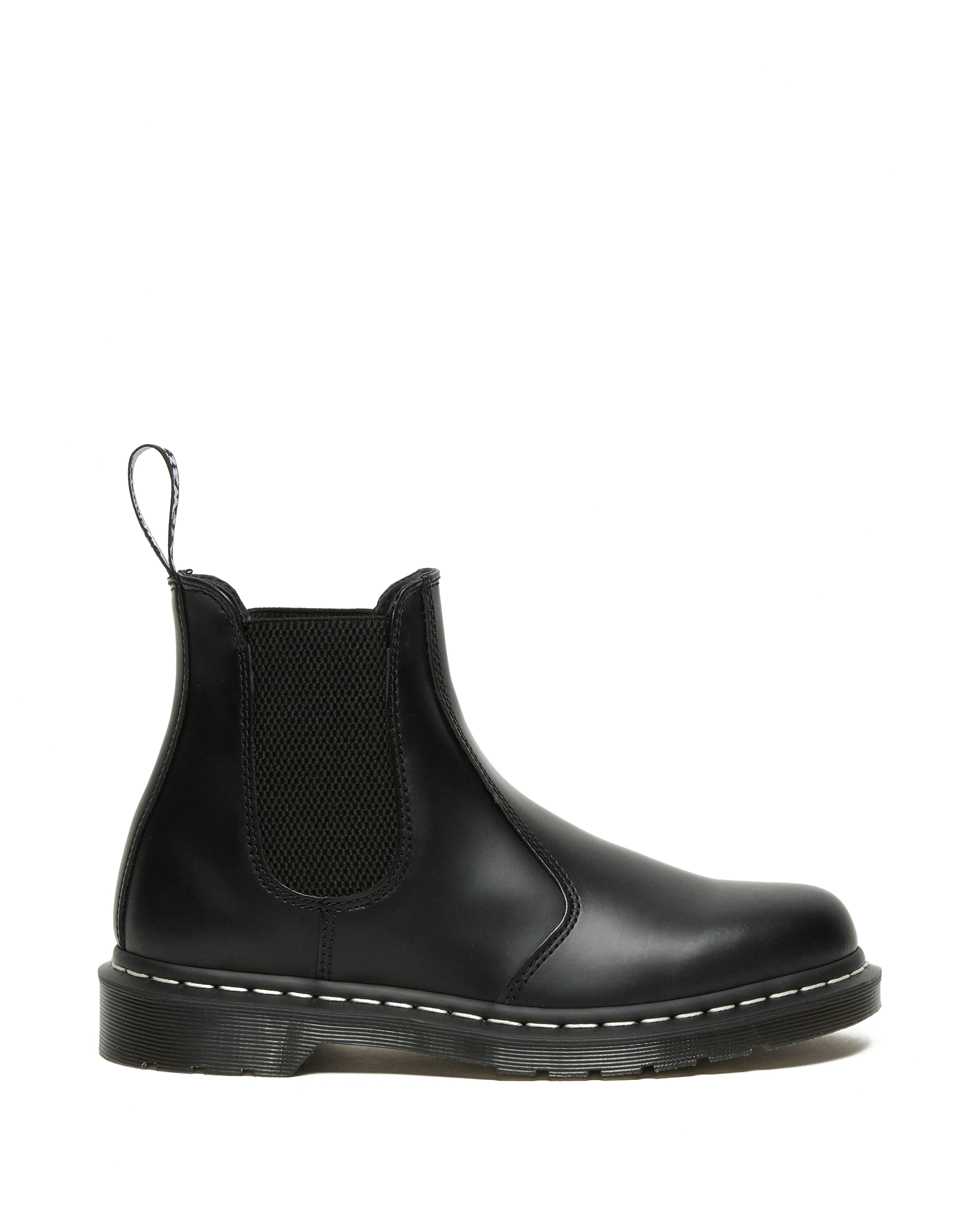 新品！ドクターマーチンコア2976WSブラック 2976 White Stitch Leather Chelsea Boots in Black | Dr. Martens™