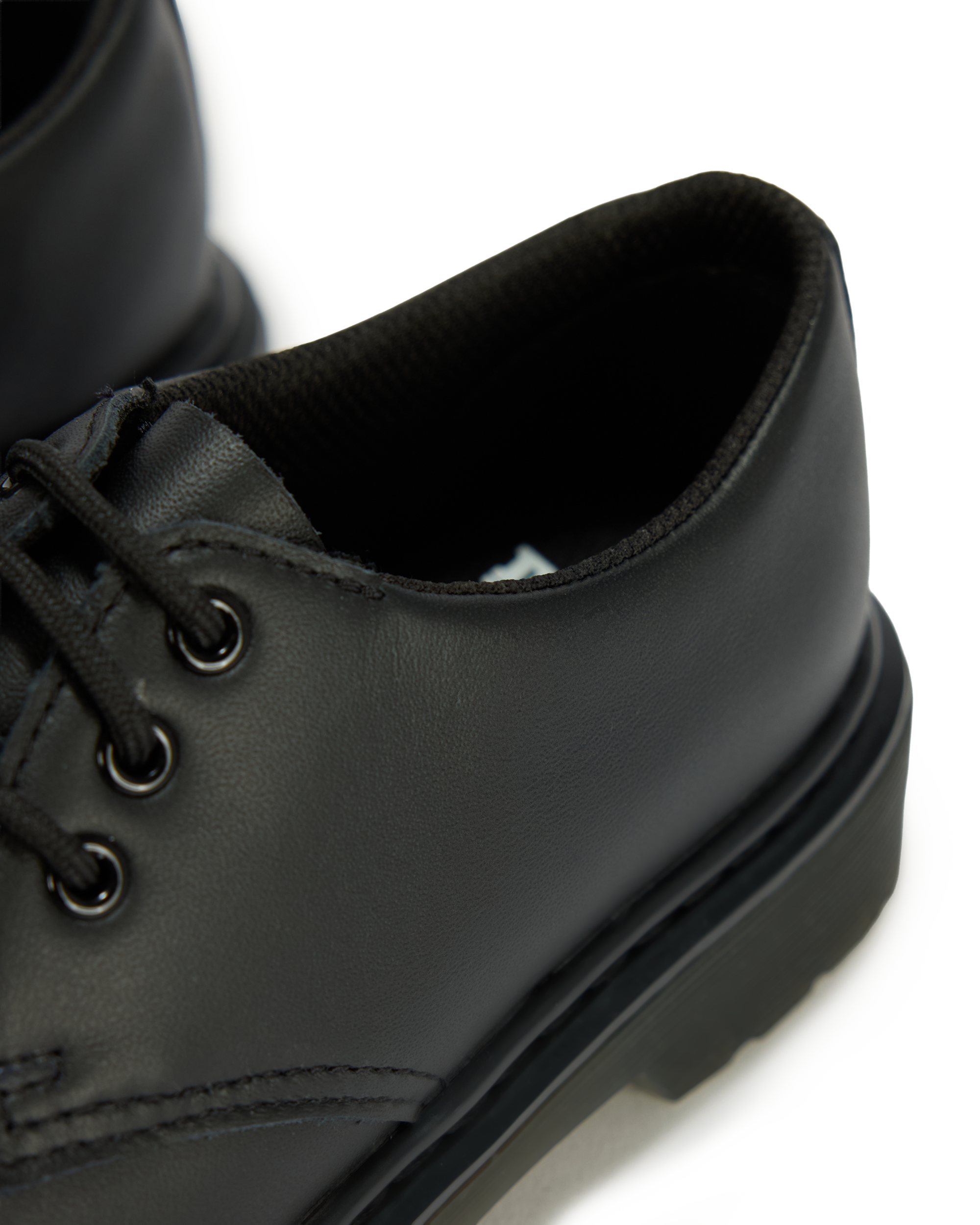 Junior 1461 Mono Softy T Leather Shoes in Black | Dr. Martens™