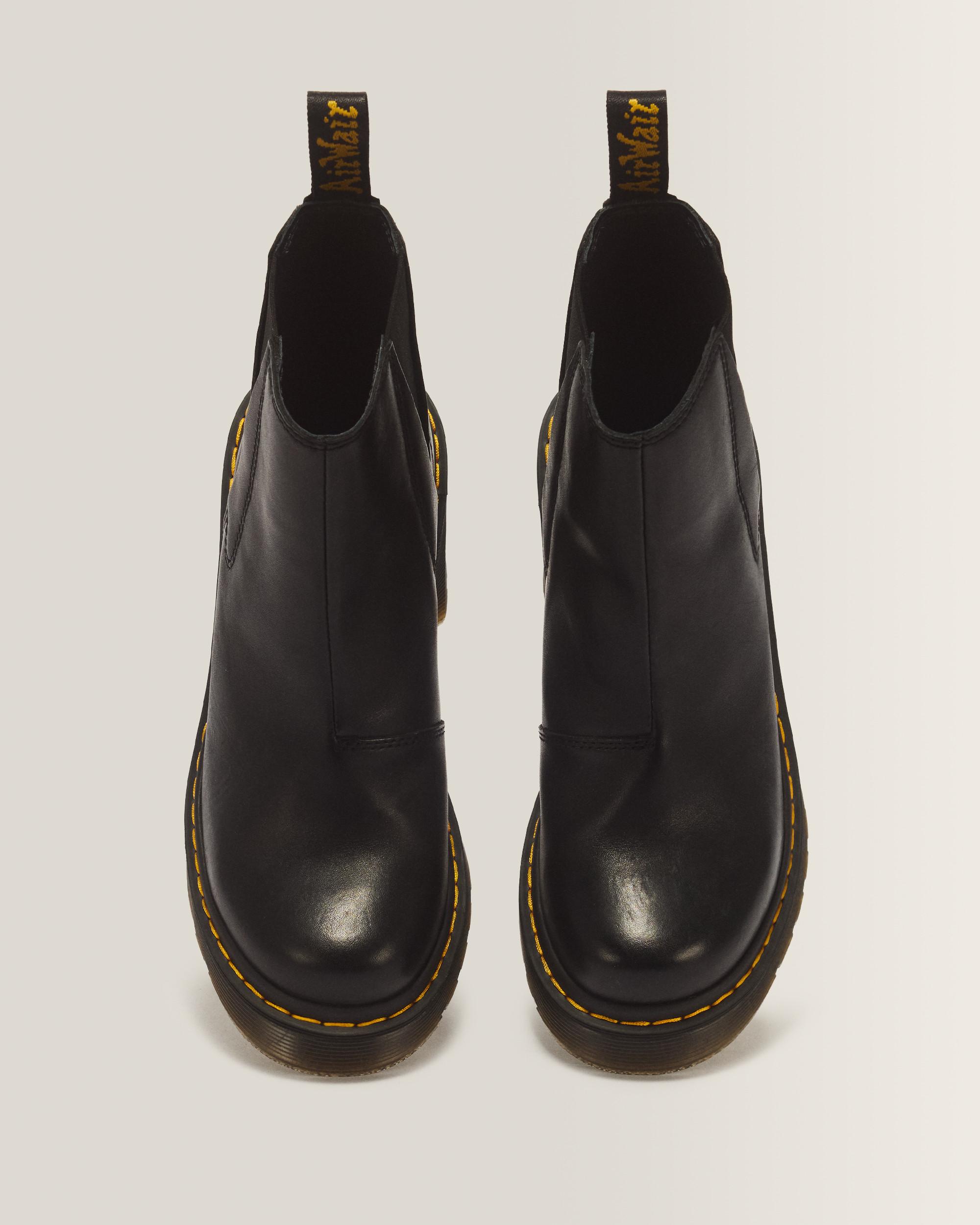 Spence Leren Chelsea Boots met Uitlopende Hak | Dr. Martens™