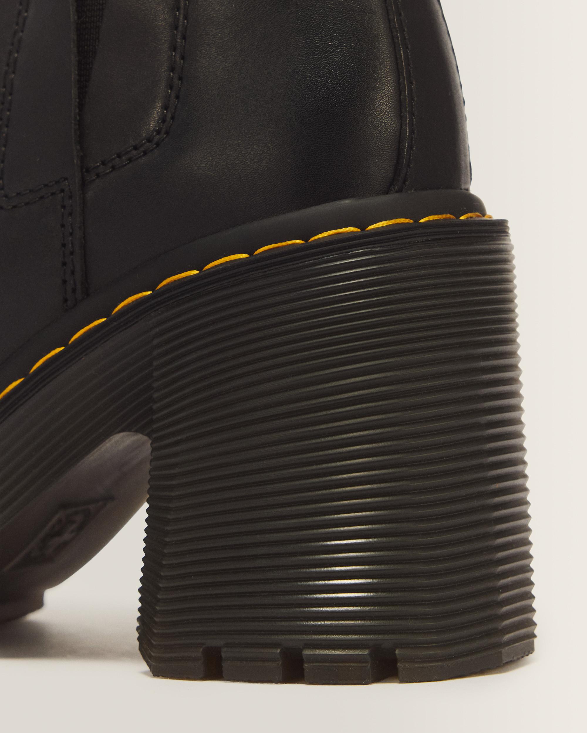 Spence Leren Chelsea Boots met Uitlopende Hak | Dr. Martens™