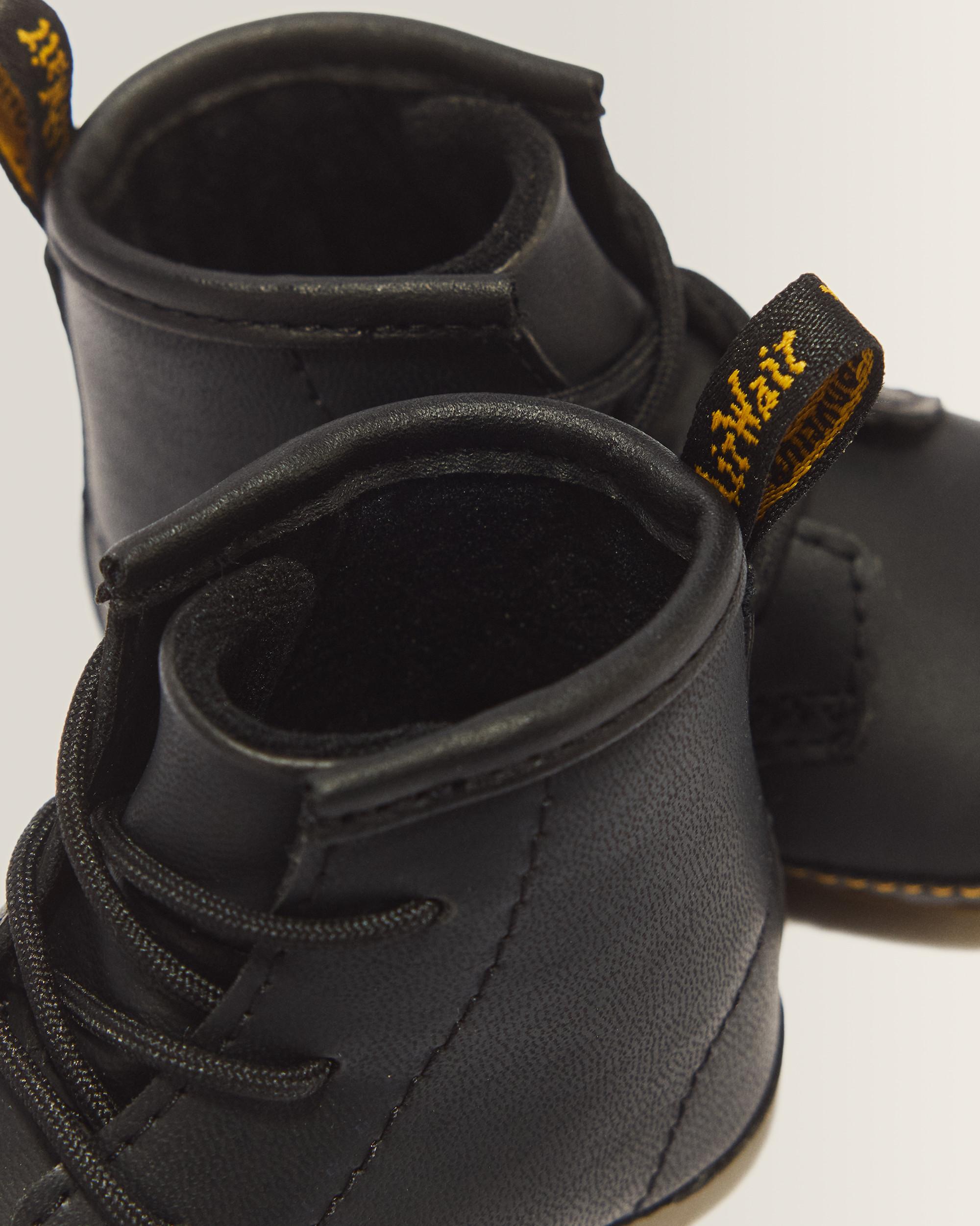 Newborn 1460 Auburn Leather Booties product image