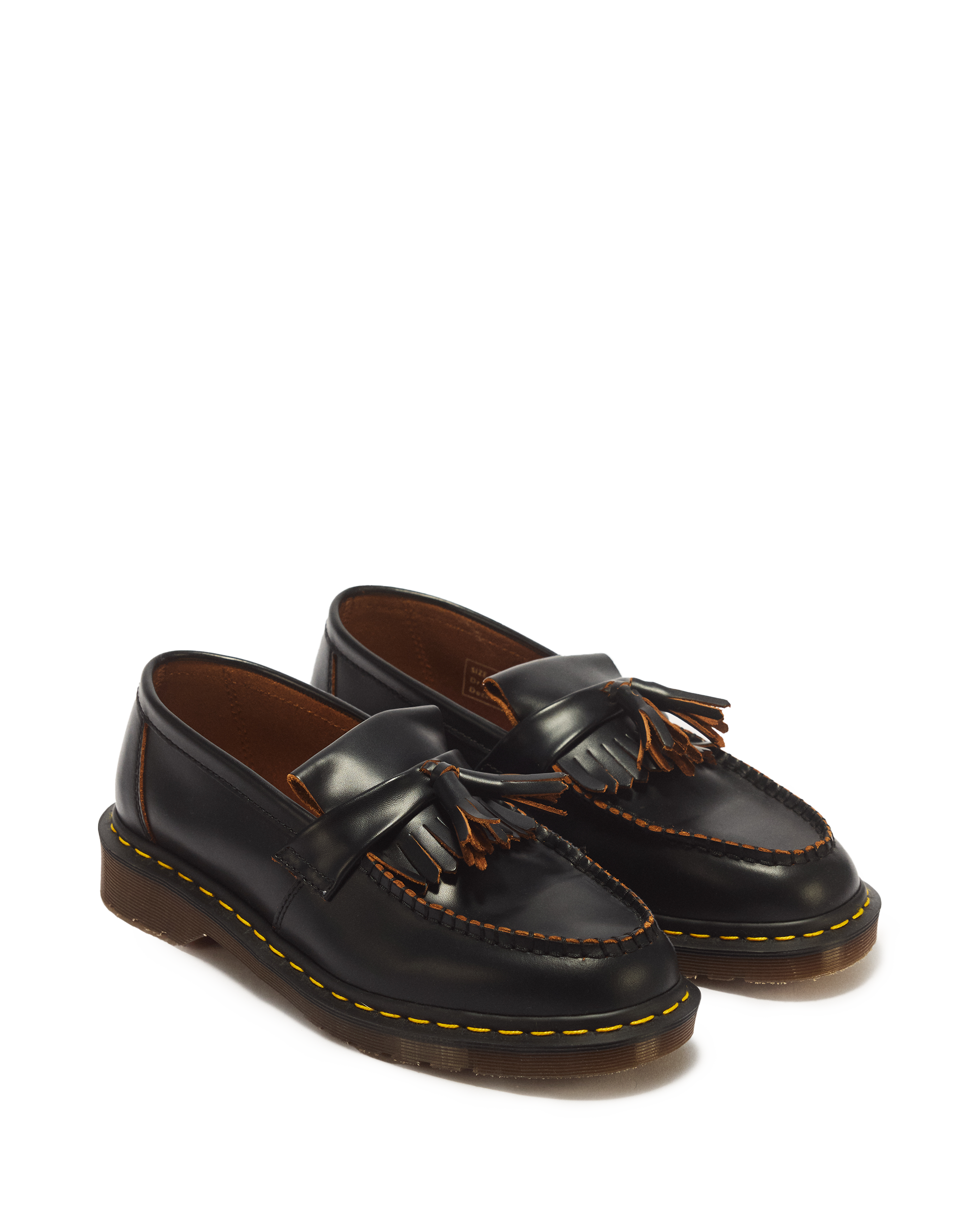 Mocasines Vintage Adrian de piel Quilon con borla