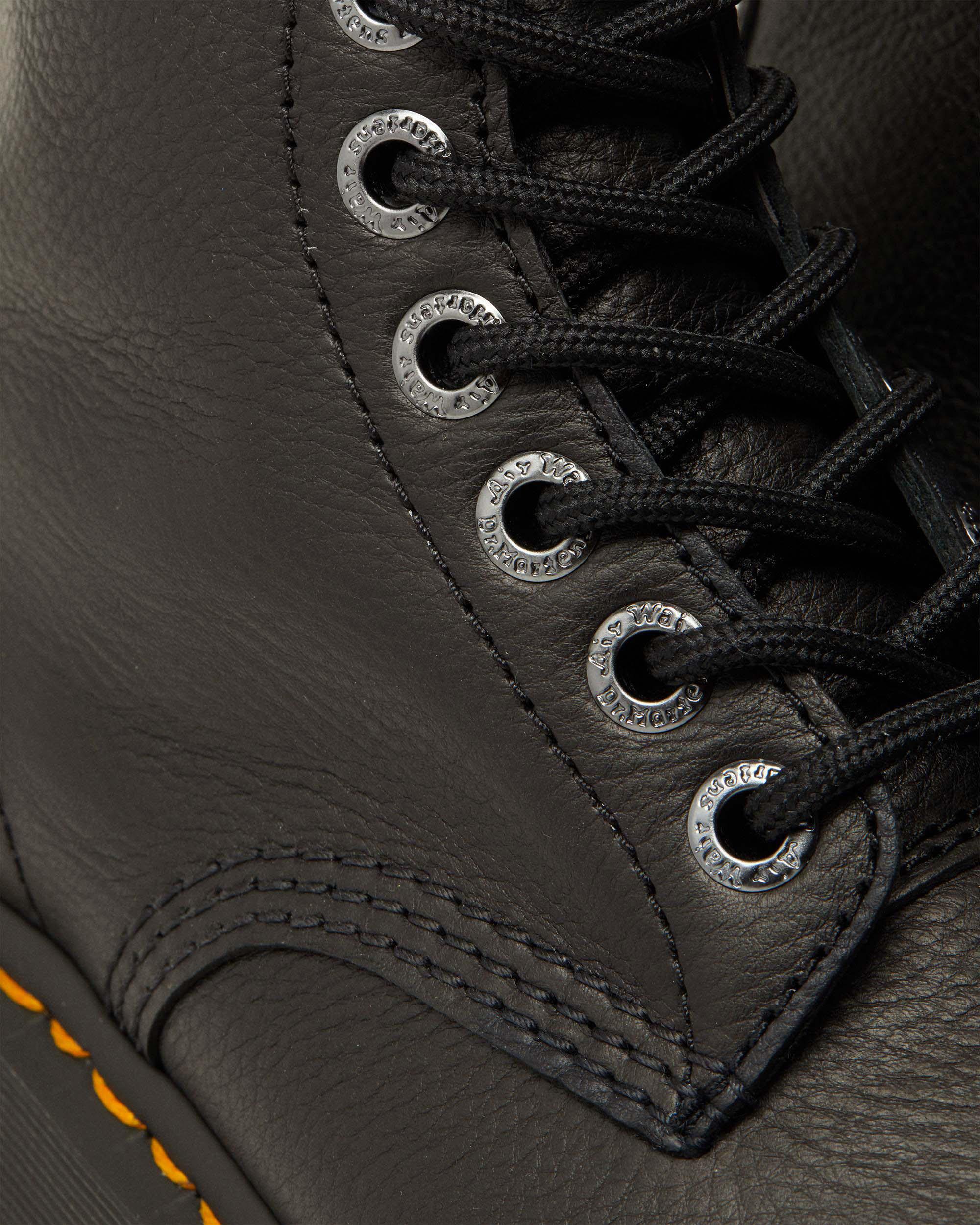 1460 Pascal Max Leather Platform Boots in Black | Dr. Martens™