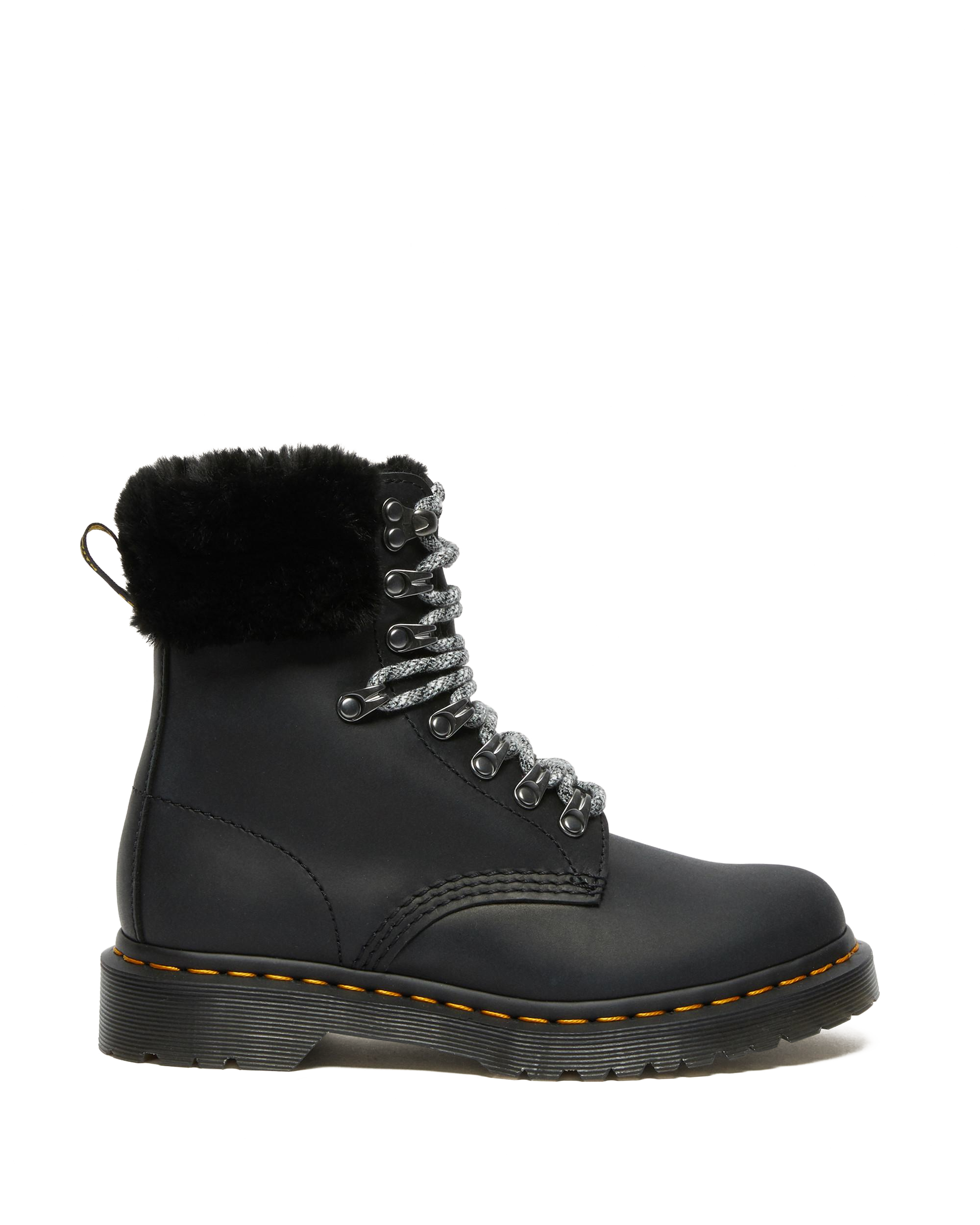 1460 Serena Collar Faux Fur Lined Lace Up Boots