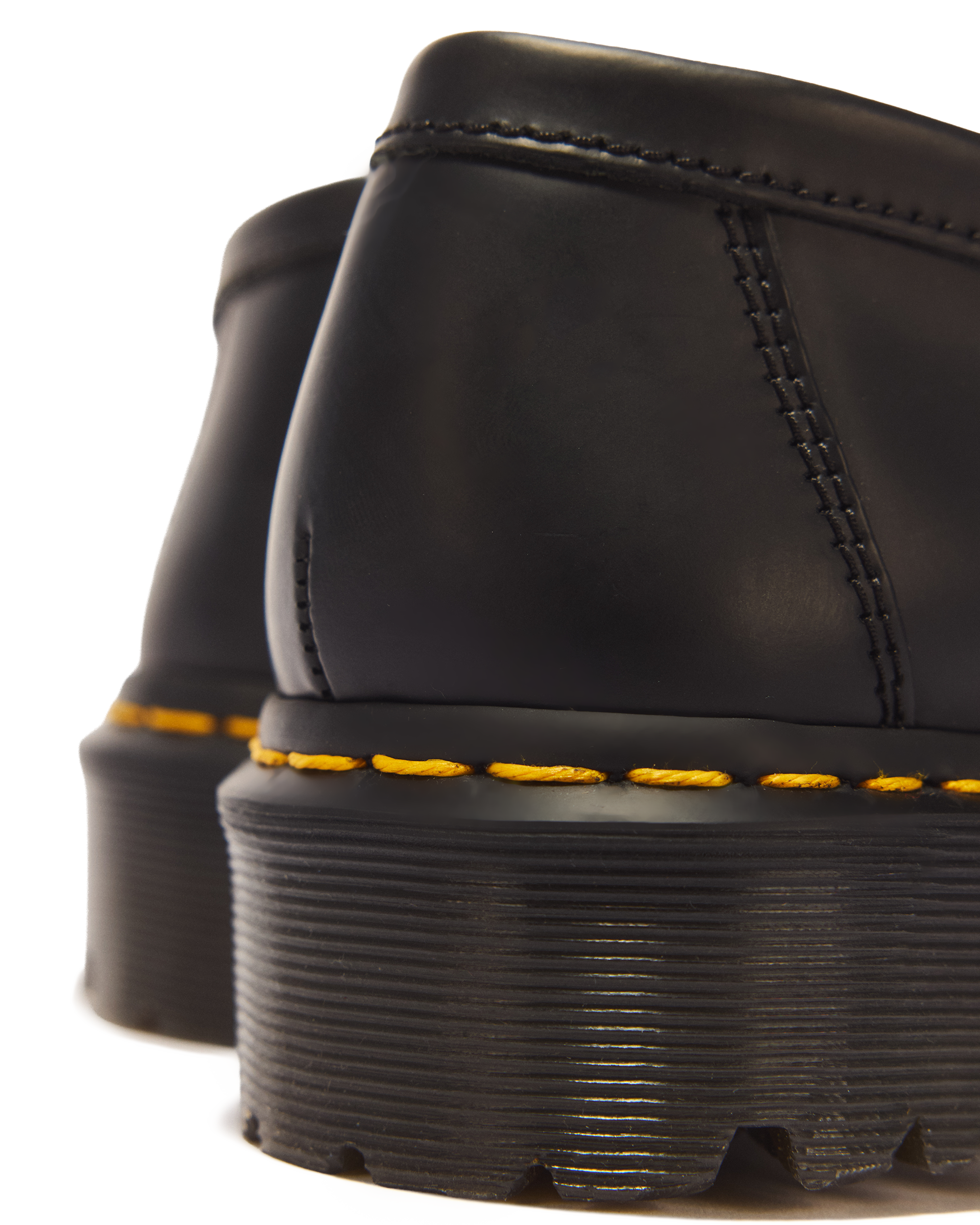 Adrian Bex Smooth Leather Tassel Loafers in Black | Dr. Martens™