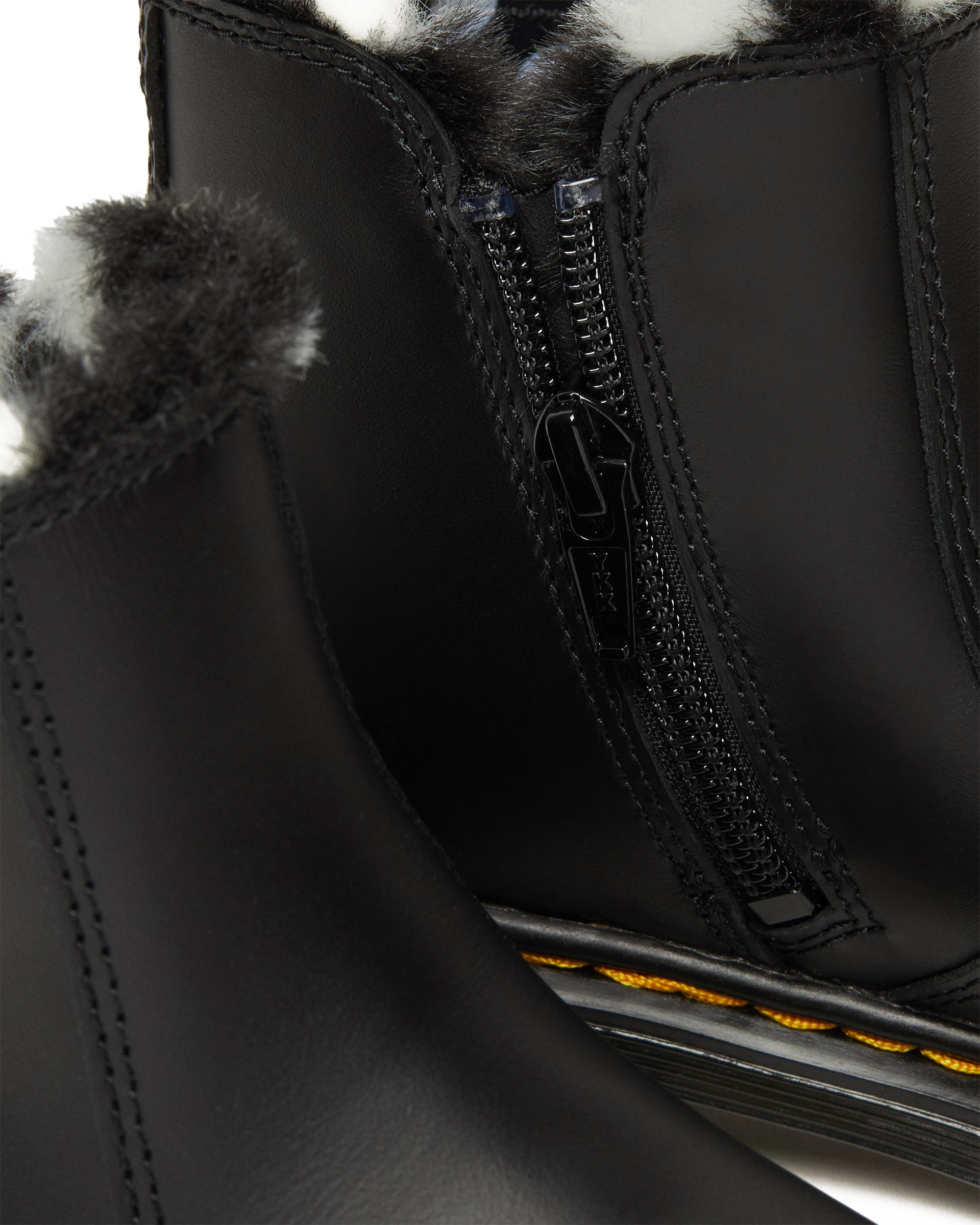 2976 Leonore Imitatiebont gevoerde Leren Chelsea Boots voor Kinderen