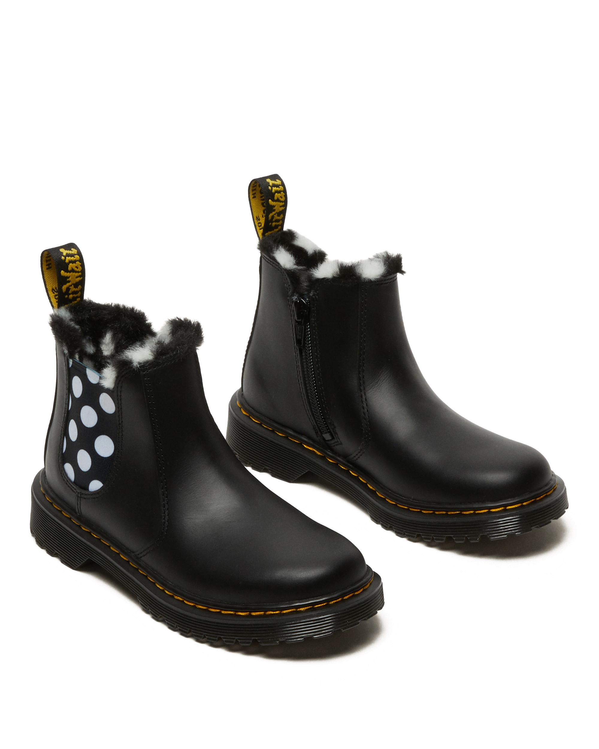 Stivaletti Chelsea 2976 Leonore per bambini con rivestimento in pelliccia