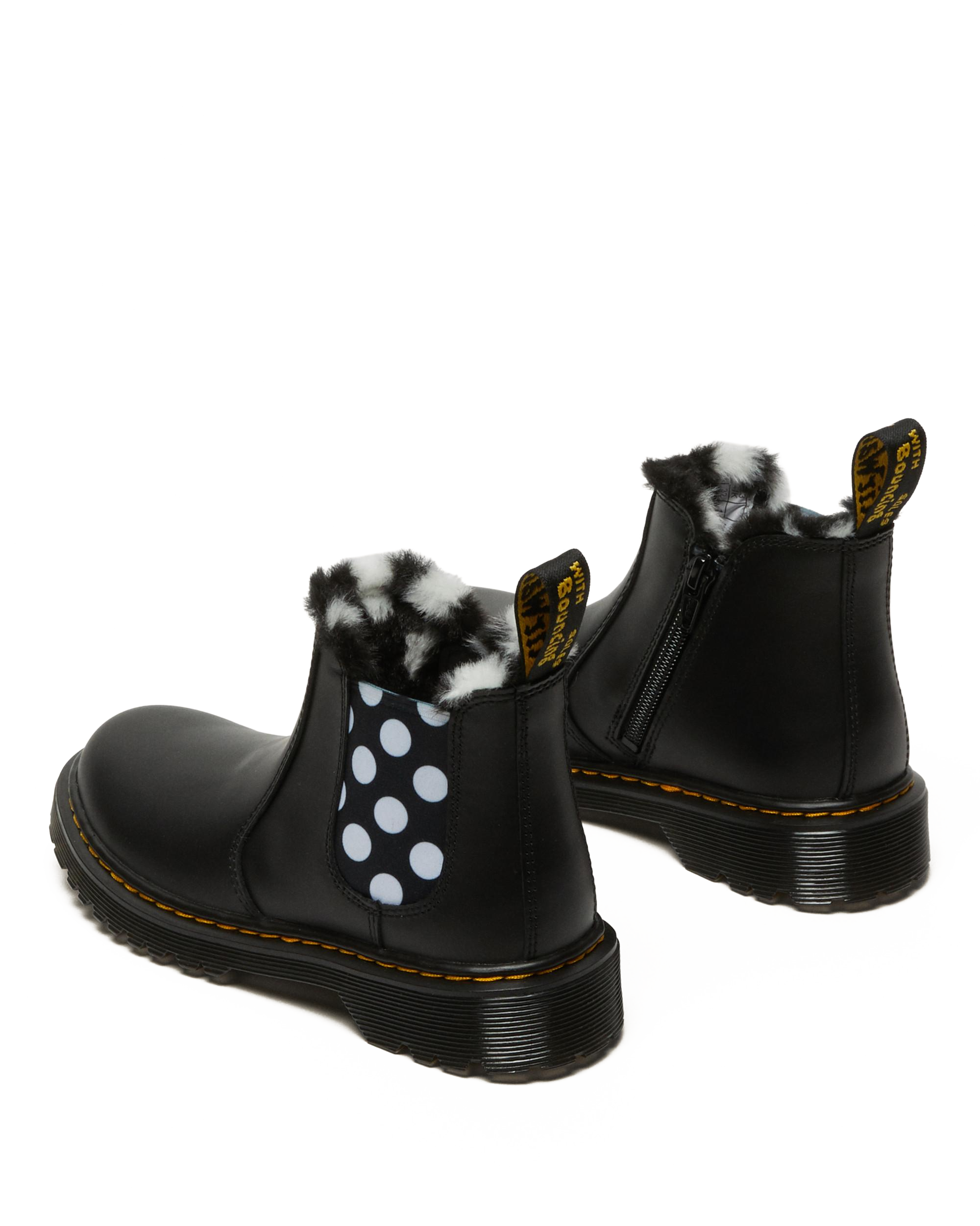 Stivaletti Chelsea 2976 Leonore per bambini con rivestimento in pelliccia