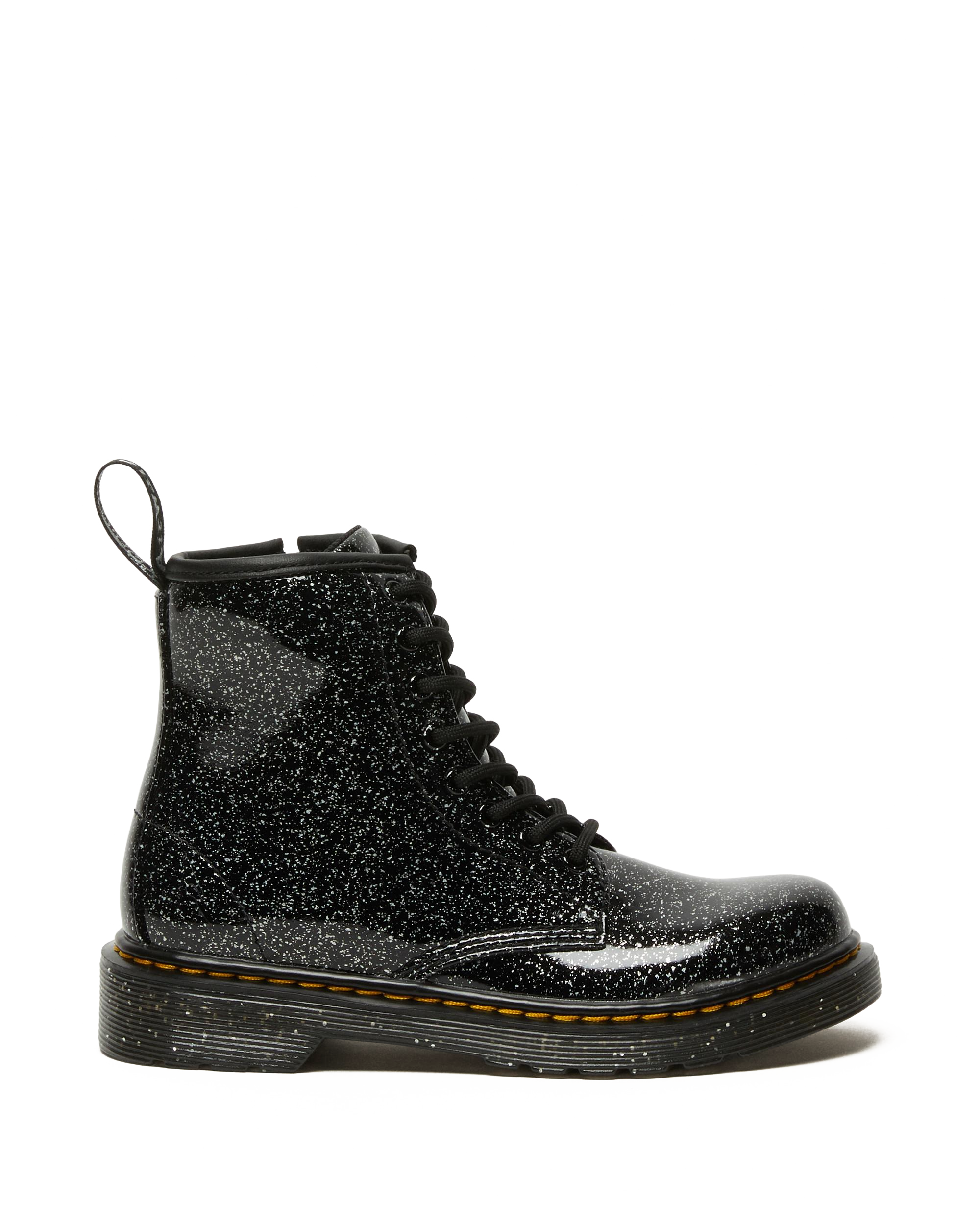 Junior 1460-snørestøvler med glitter