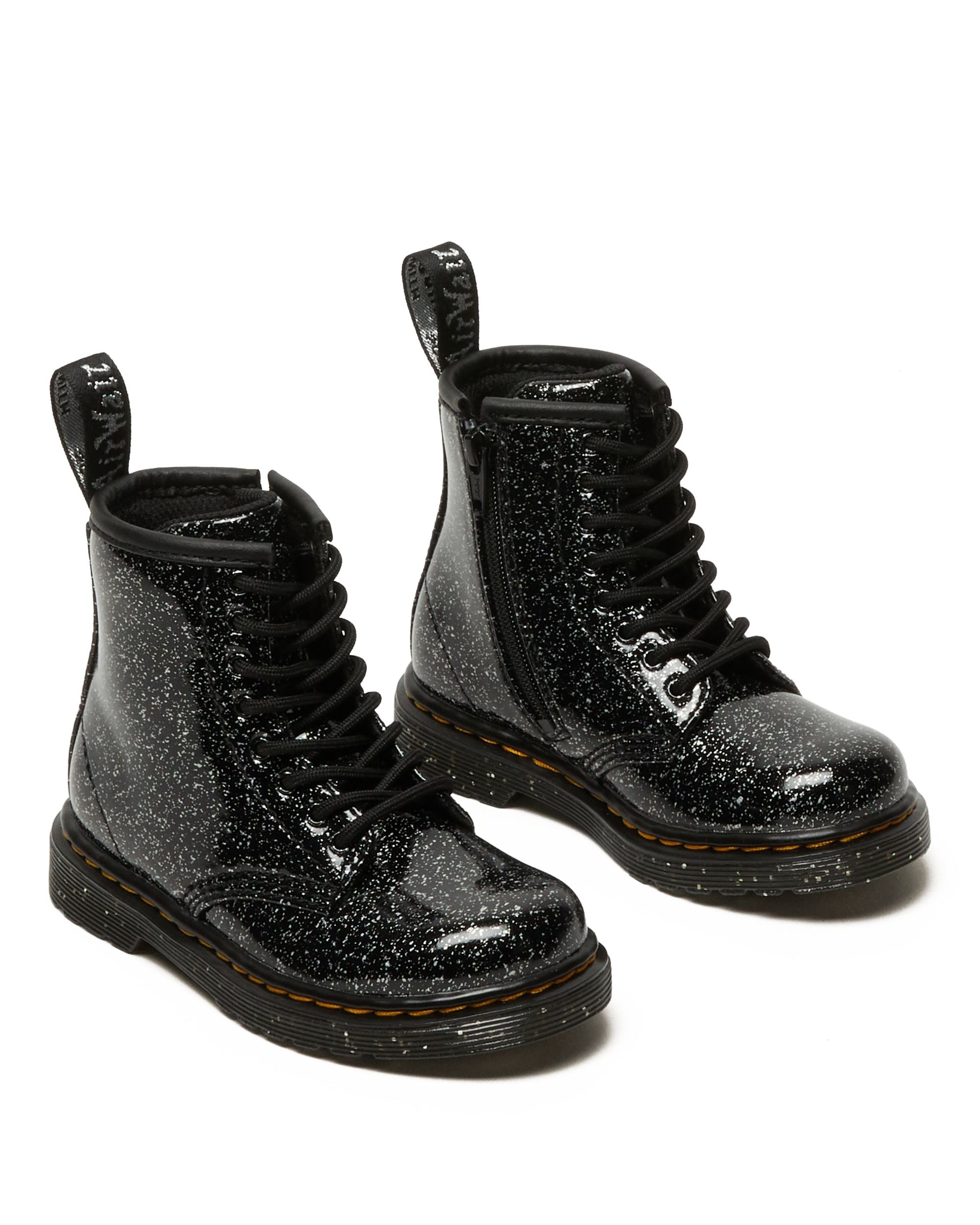Botas 1460 para niños con purpurina