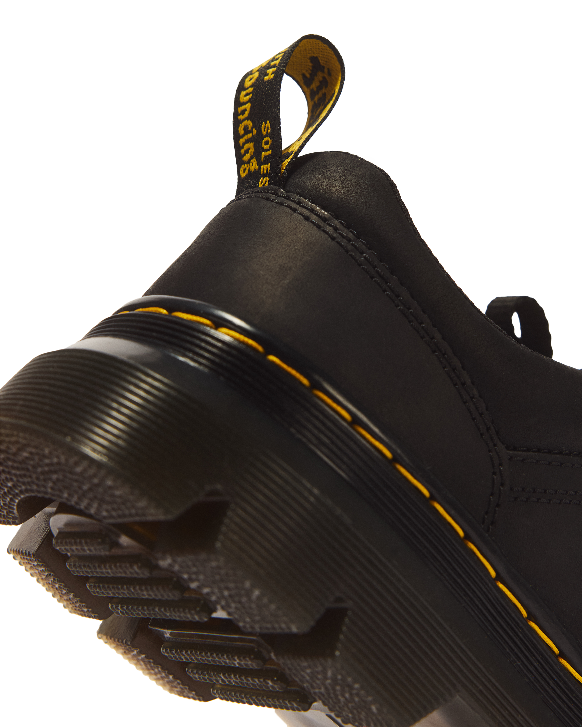 Reeder Wyoming Leather Utility Shoes in Black | Dr. Martens™