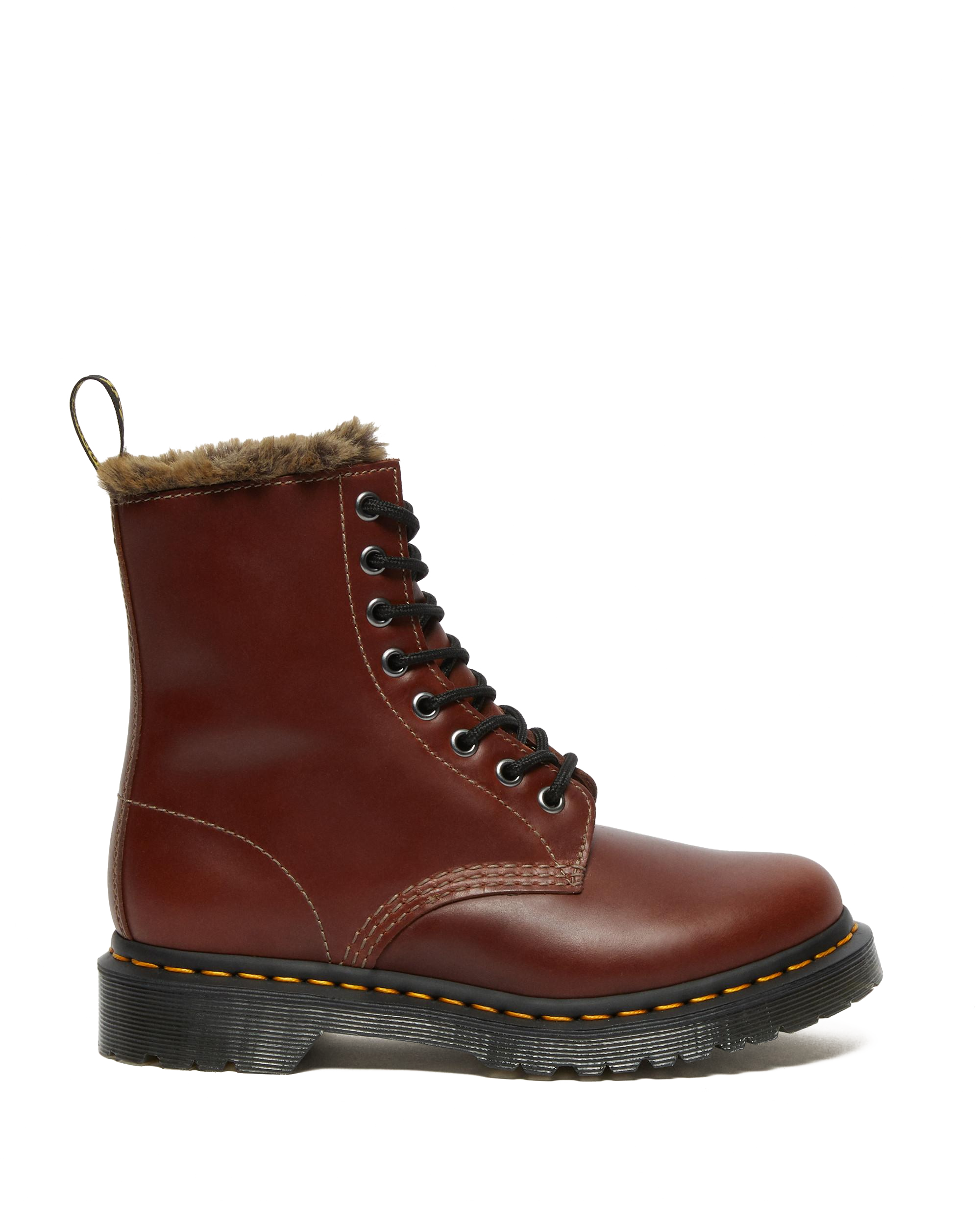 Boots 1460 Serena Doublées de Fourrure Synthétique