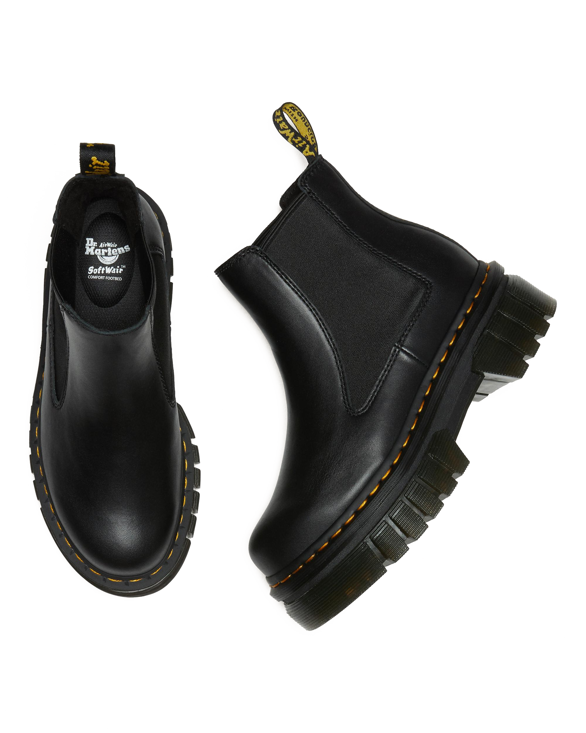 Audrick Nappa Lux Leder Plateau Chelsea Boots