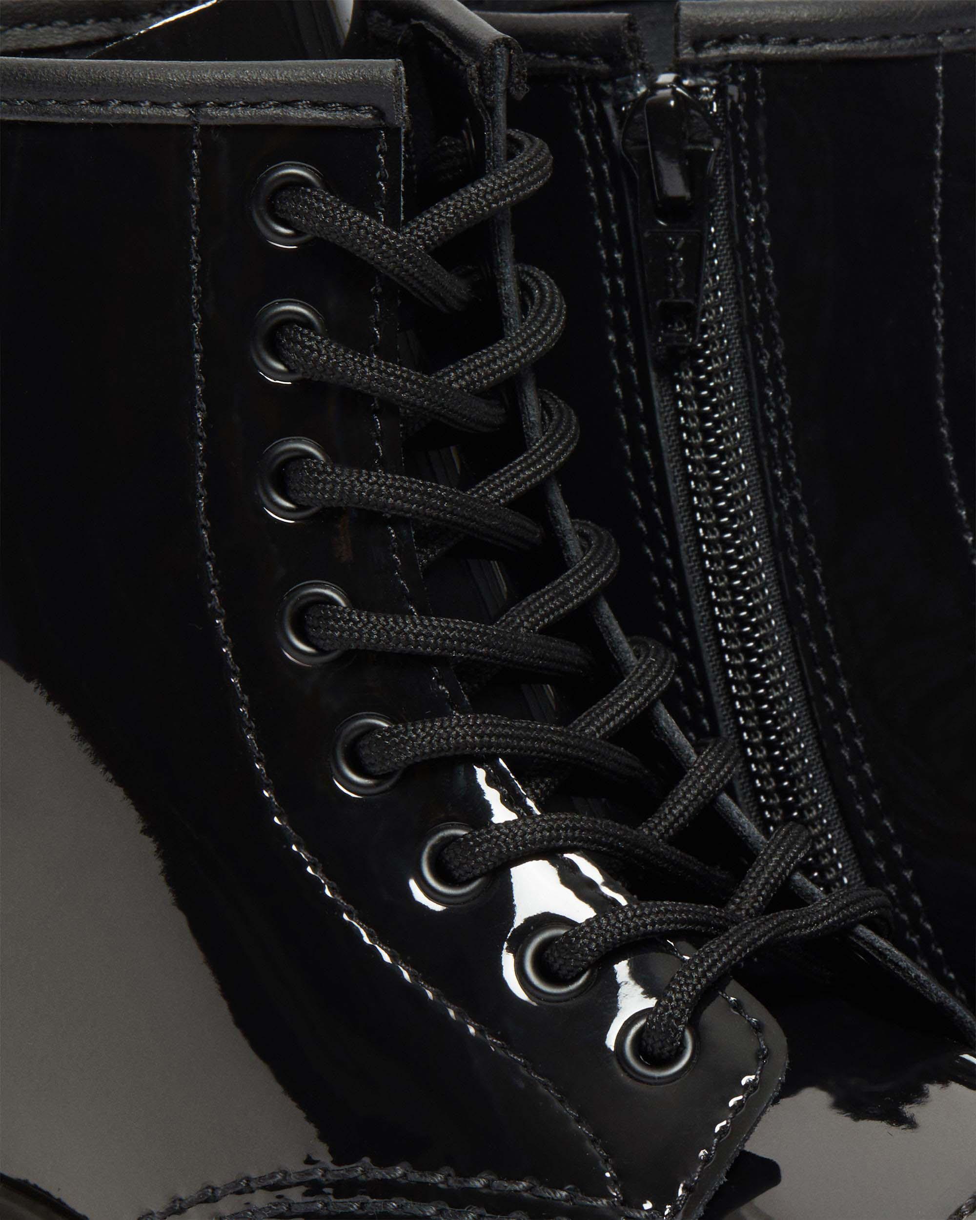 Boots Sinclair Bex en cuir verni Junior