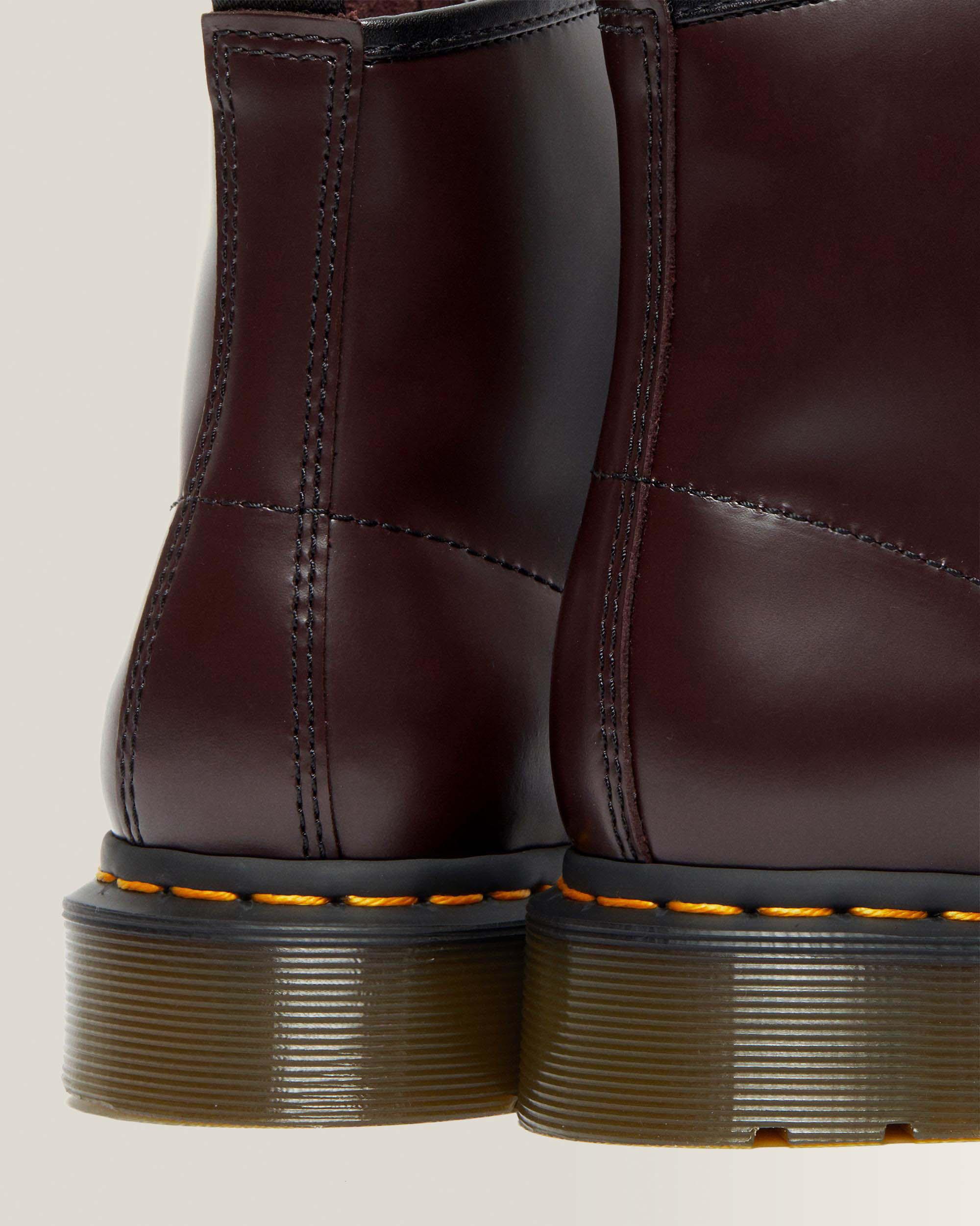 Boots basses 101 Yellow Stitch en cuir Smooth