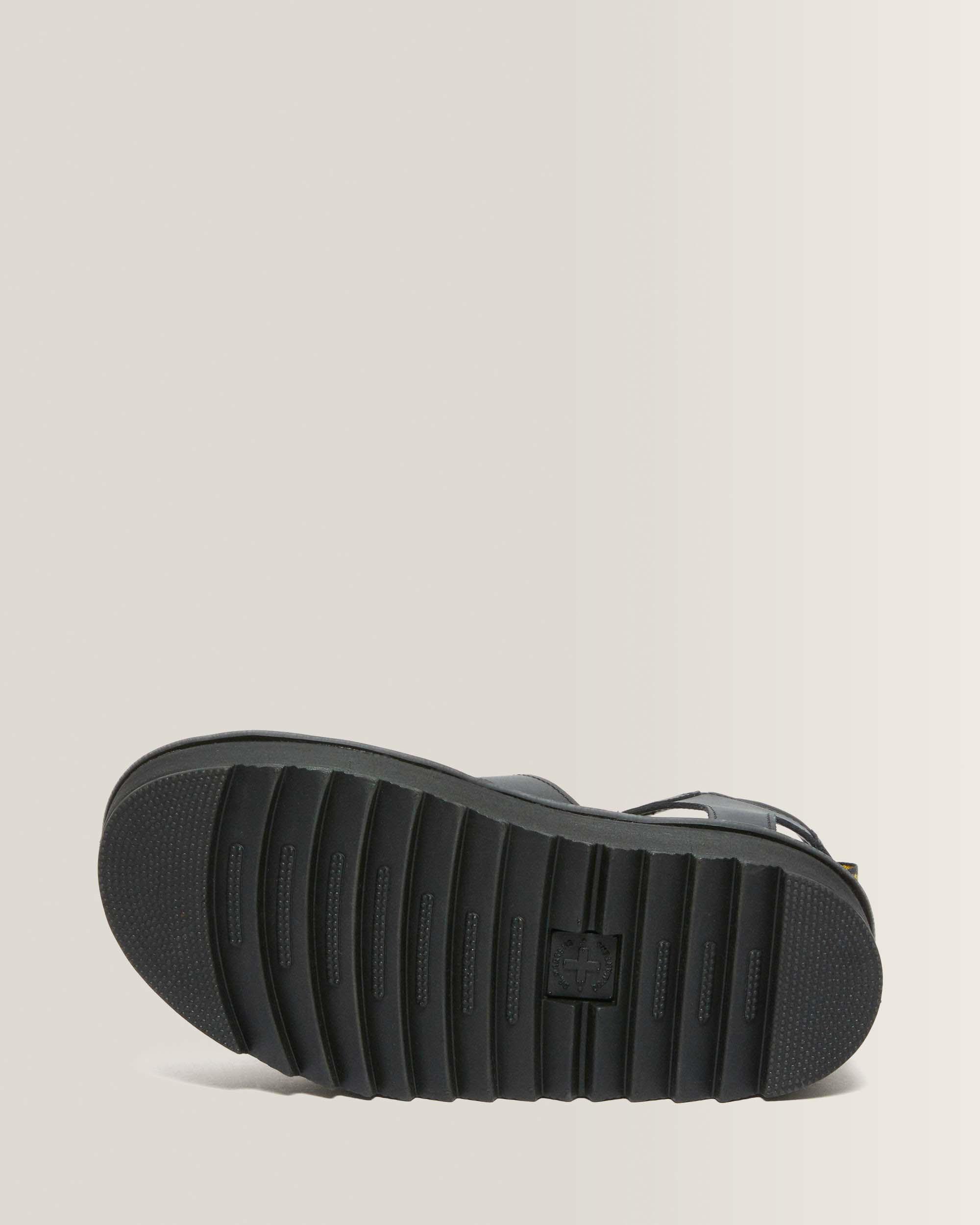 Blaire Quad Hydro Leather Platform Gladiator Sandals