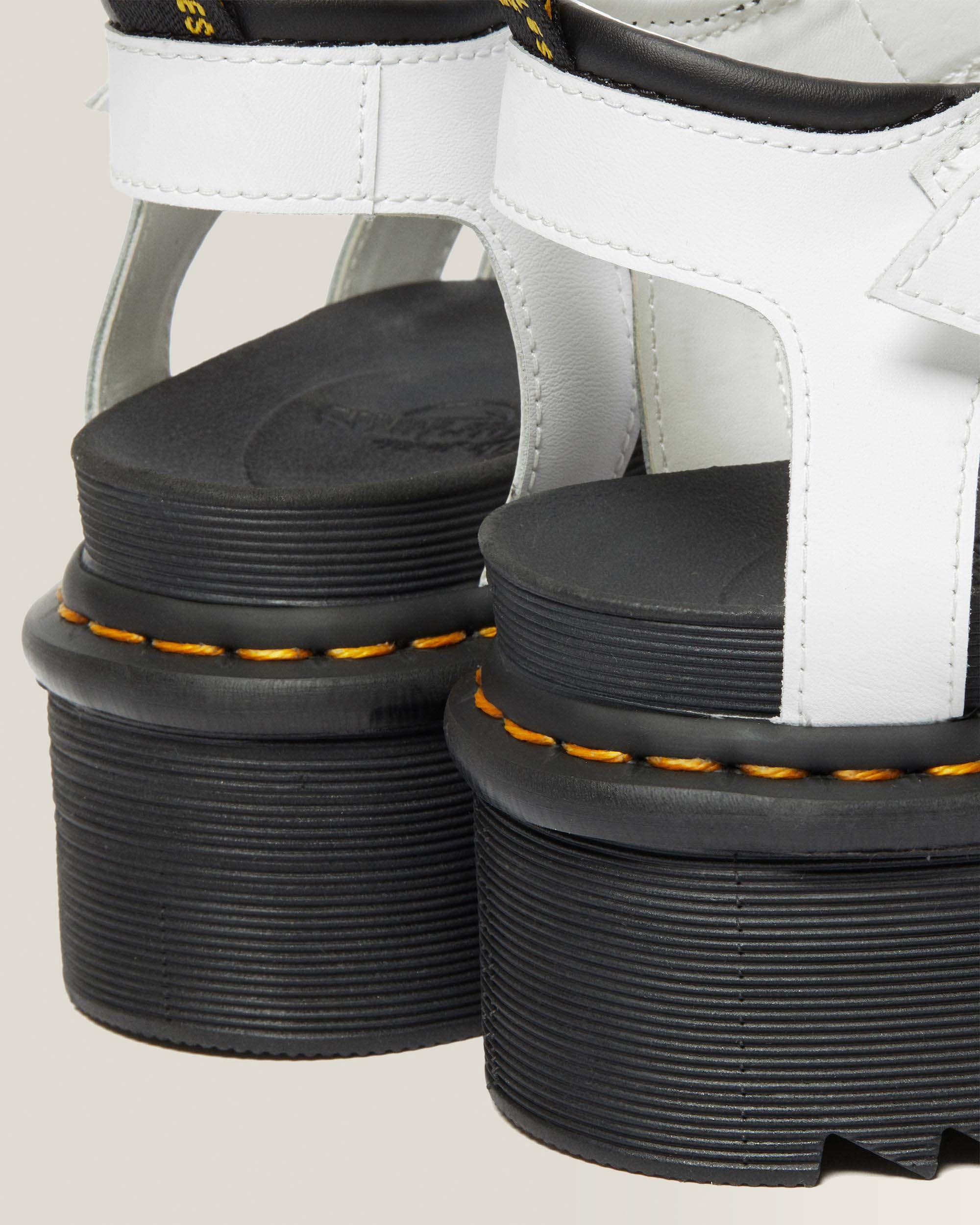 Blaire Quad Hydro Leather Platform Gladiator Sandals