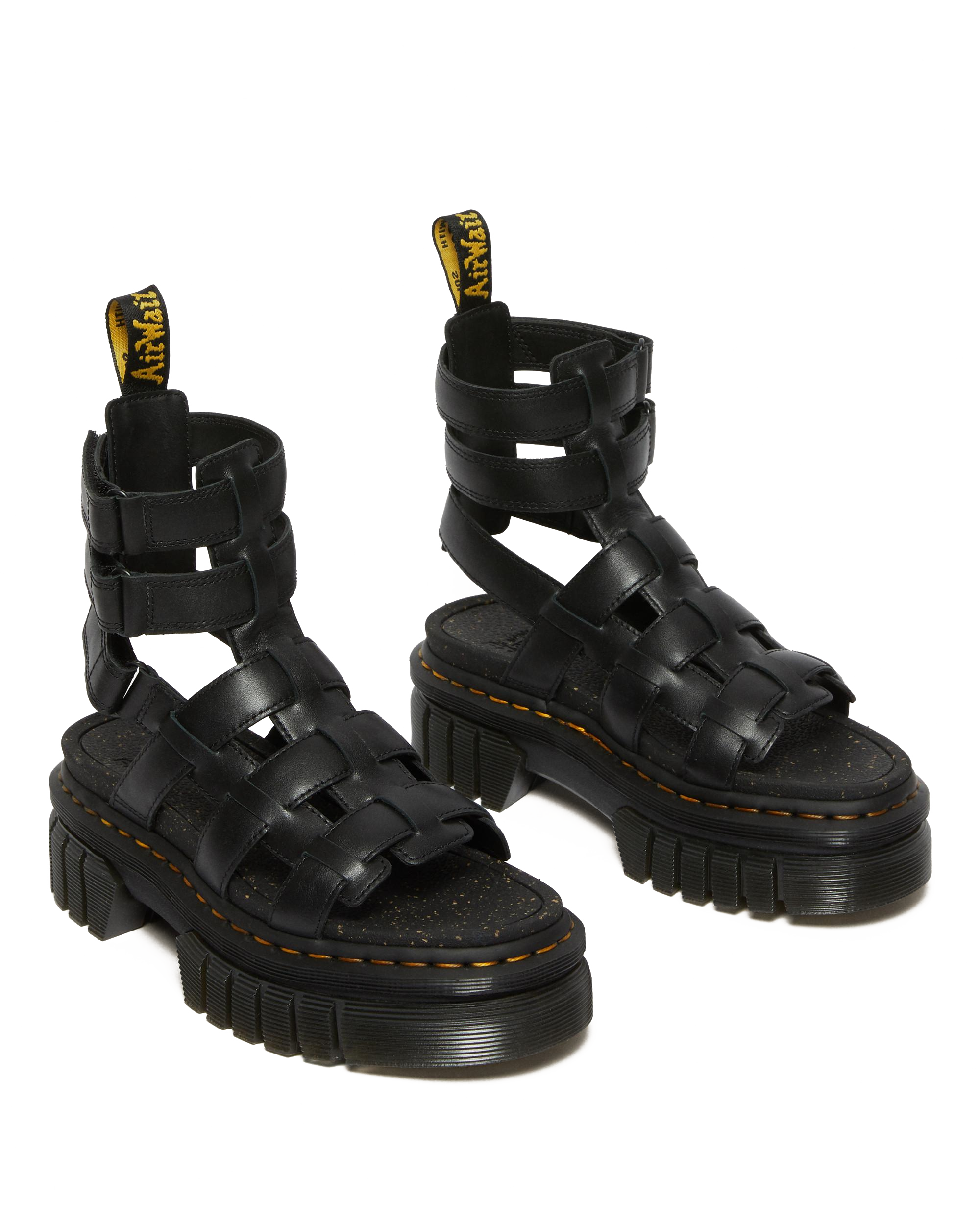 Ricki Nappa Lux Leather Platform Gladiator Sandals