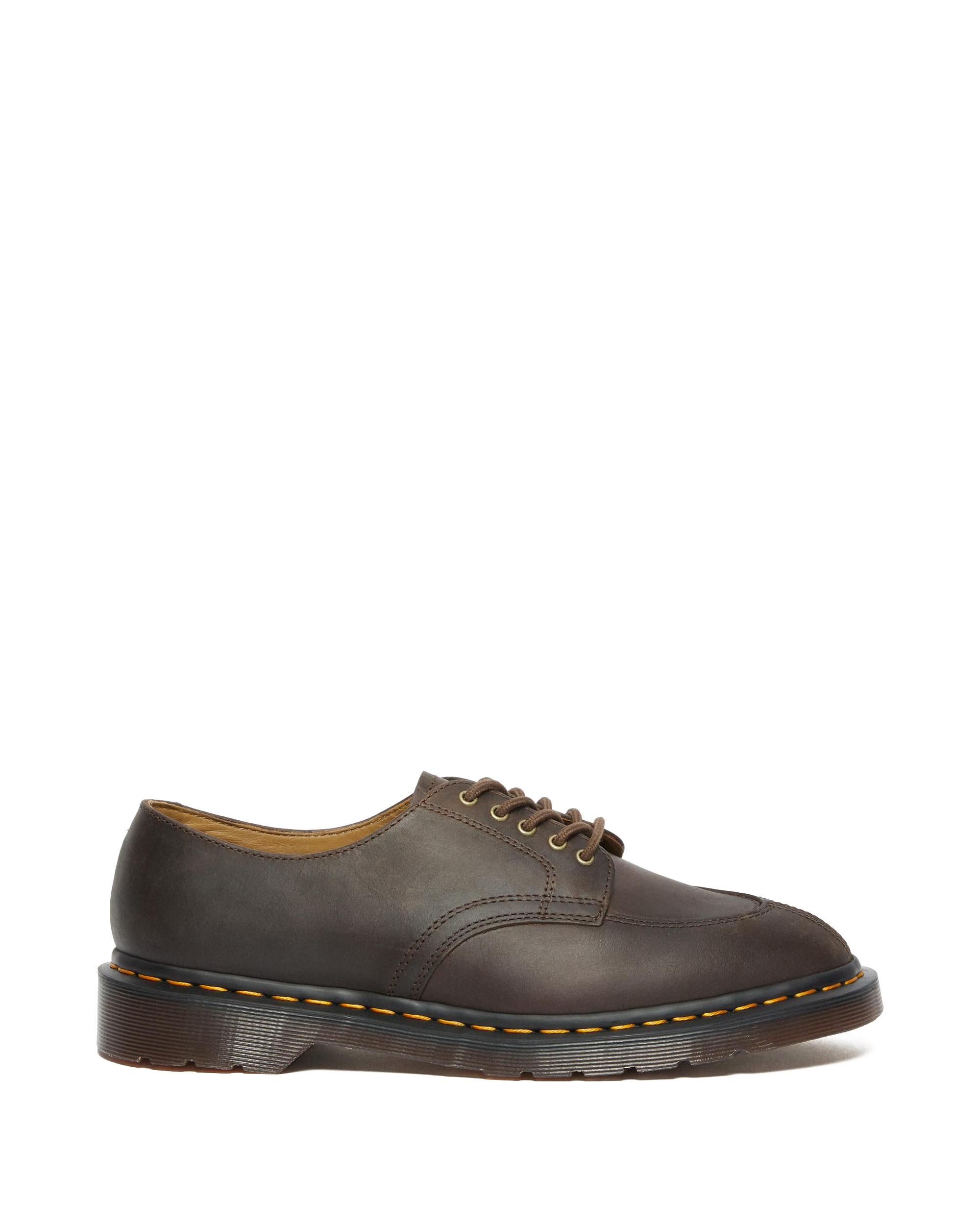 2046 Crazy Horse Leather Shoes in Dark Brown | Dr. Martens™