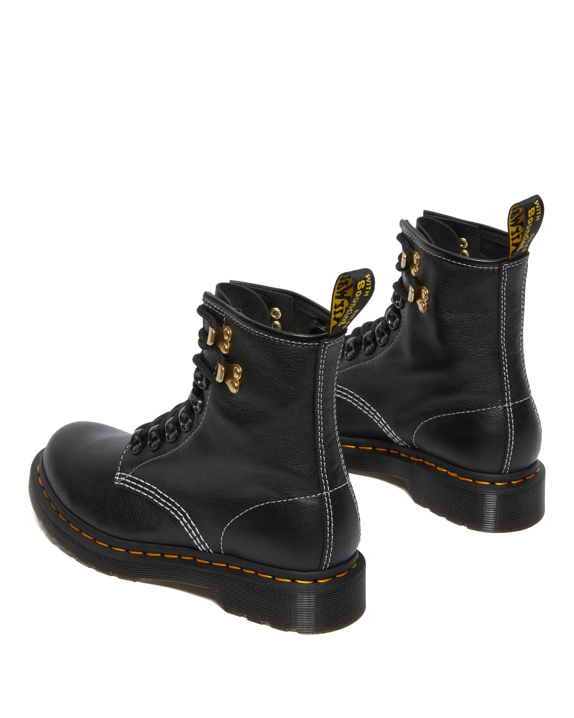 1460 Leather Boots HDW in Black | Dr. Martens™