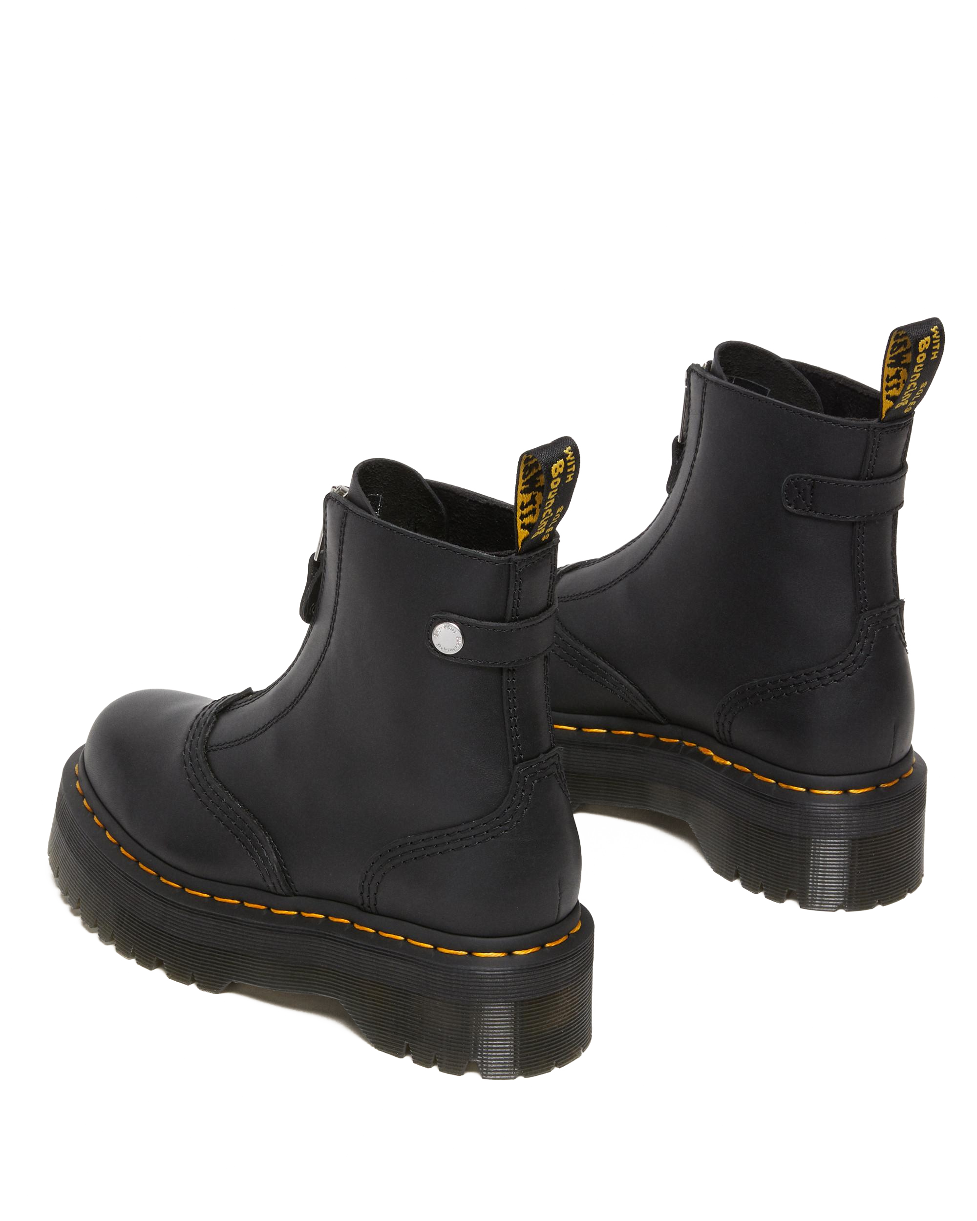 Jetta Platform Boots in Black | Dr. Martens™