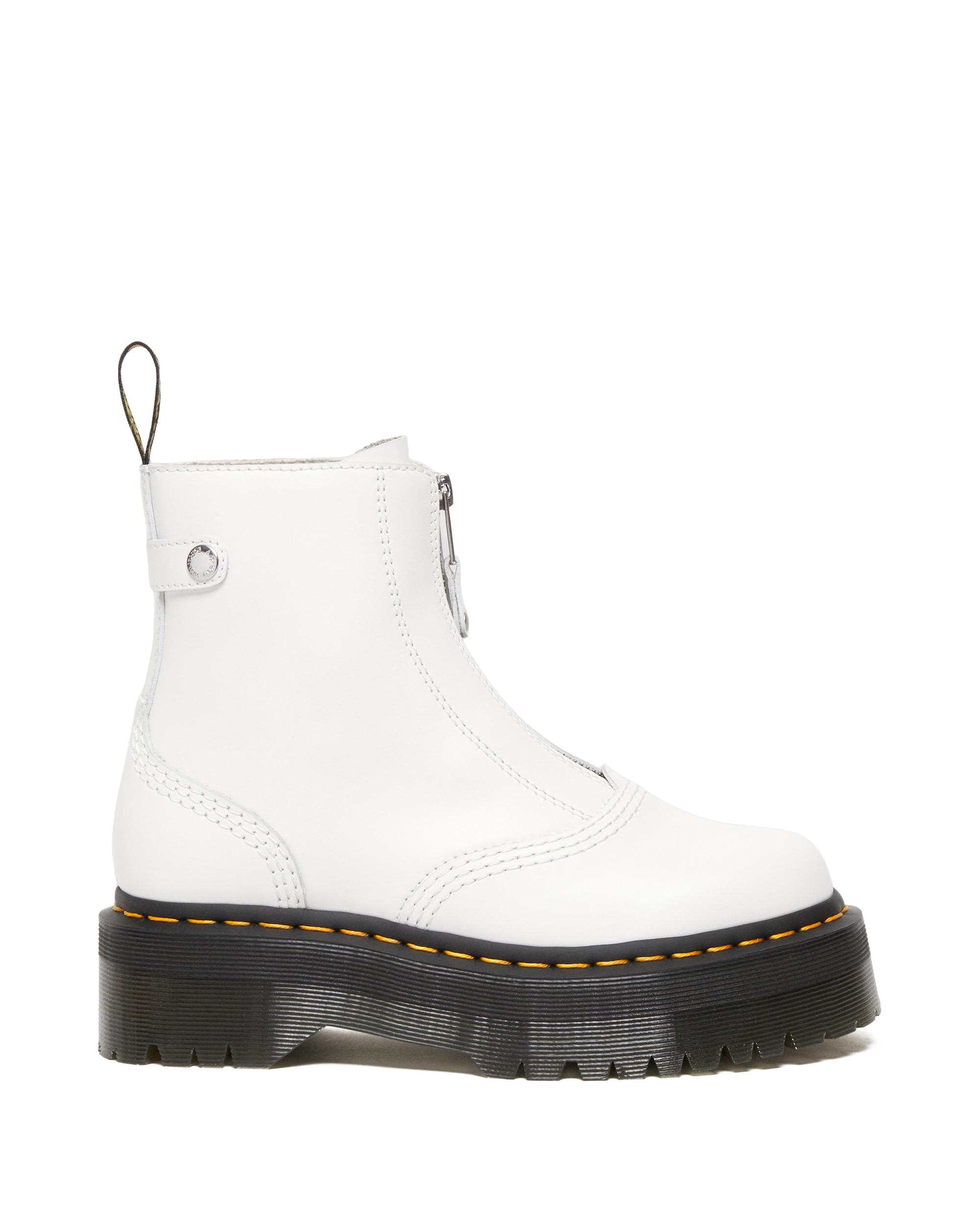 Jetta Platform Boots in White | Dr. Martens™