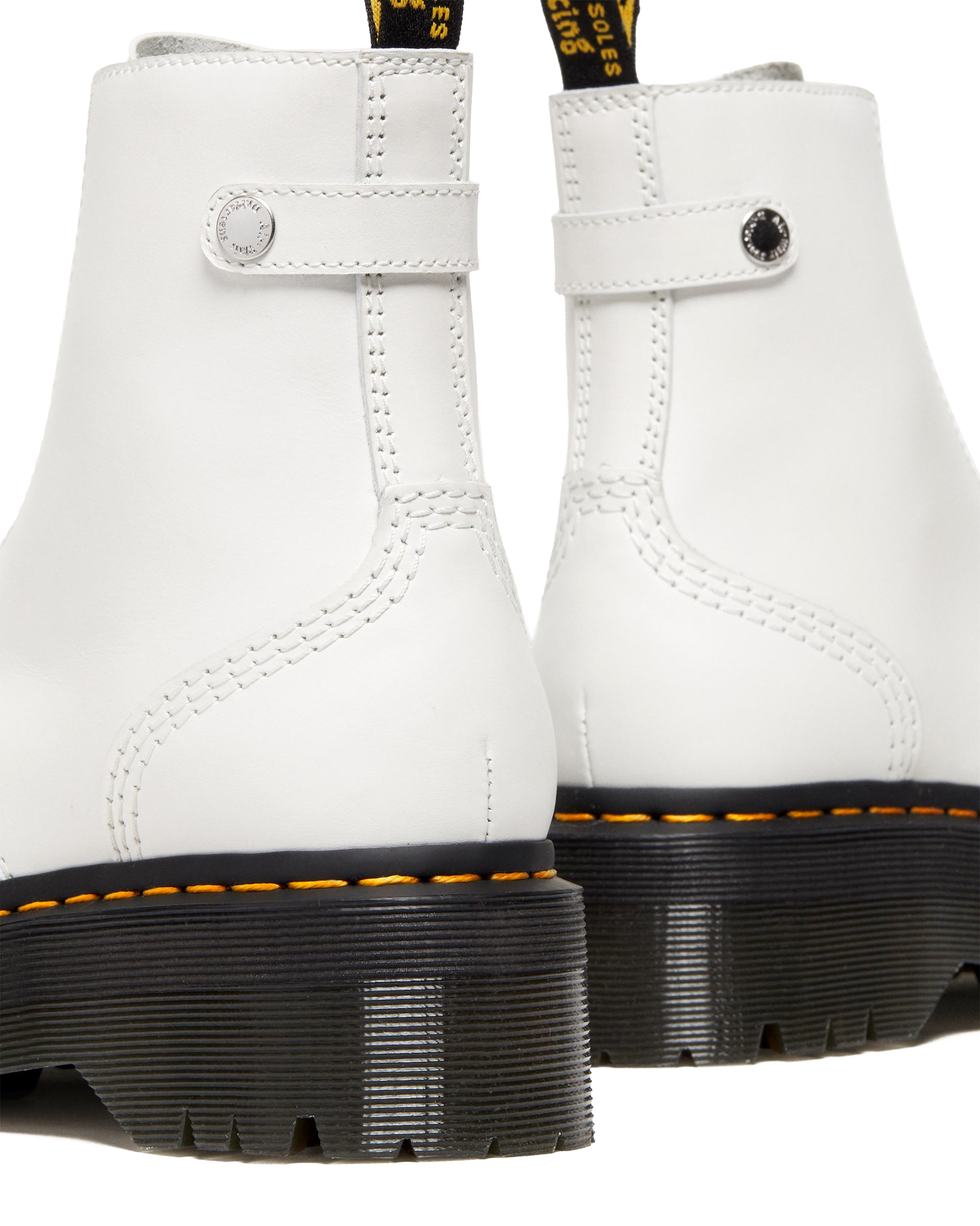 Jetta Platform Boots in White | Dr. Martens™