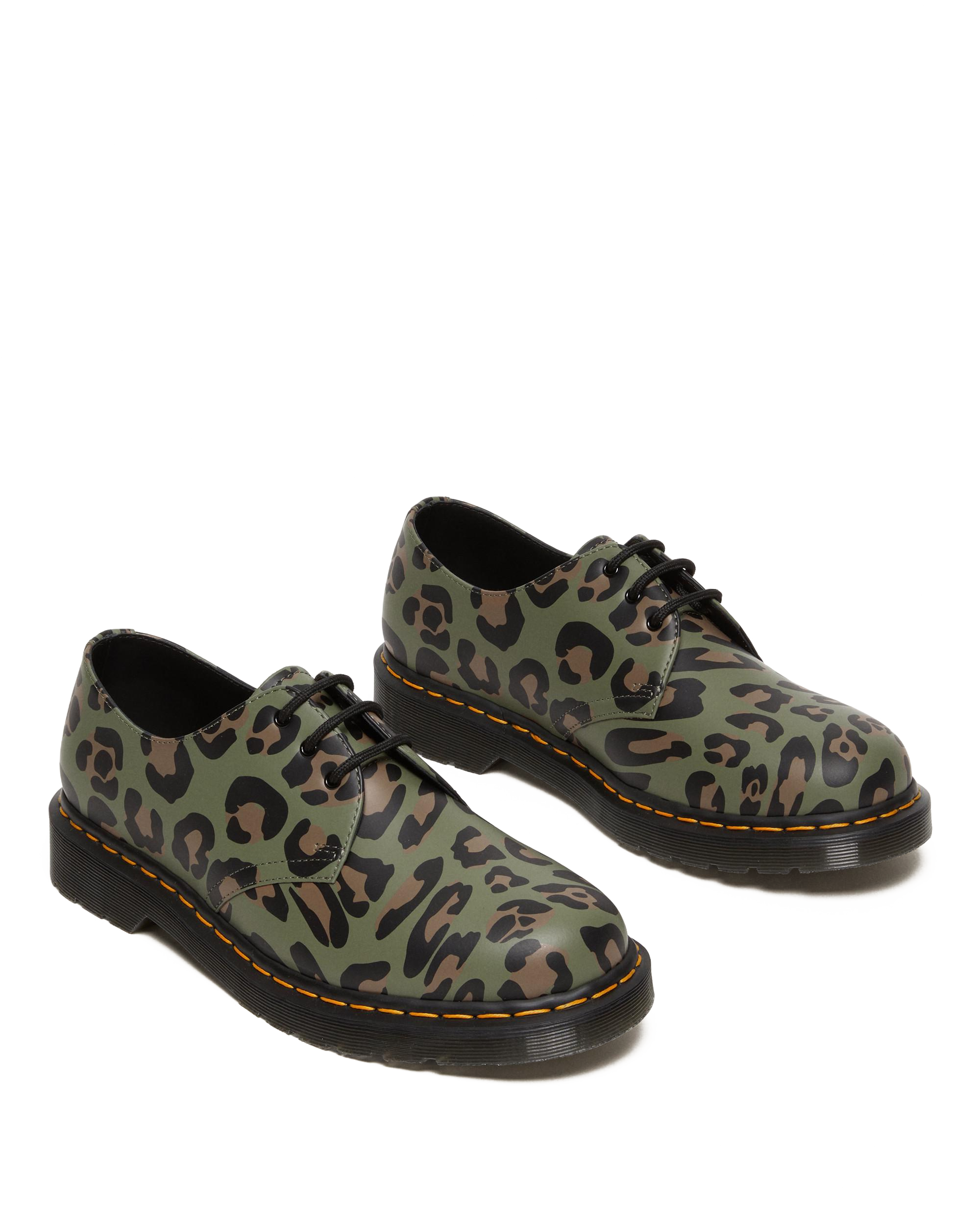 1461 Distorted sko med leopardmønster
