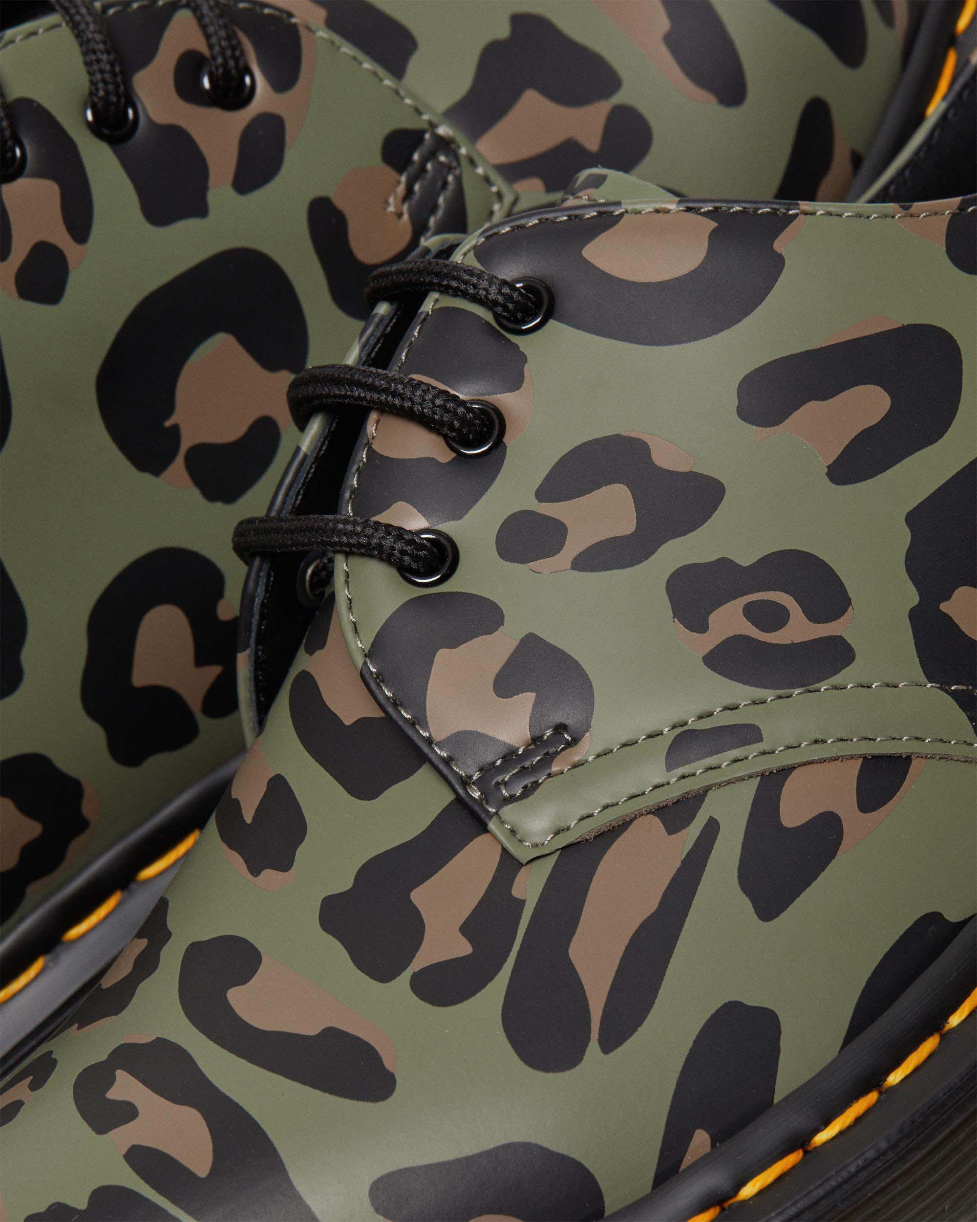 1461 Distorted sko med leopardmønster