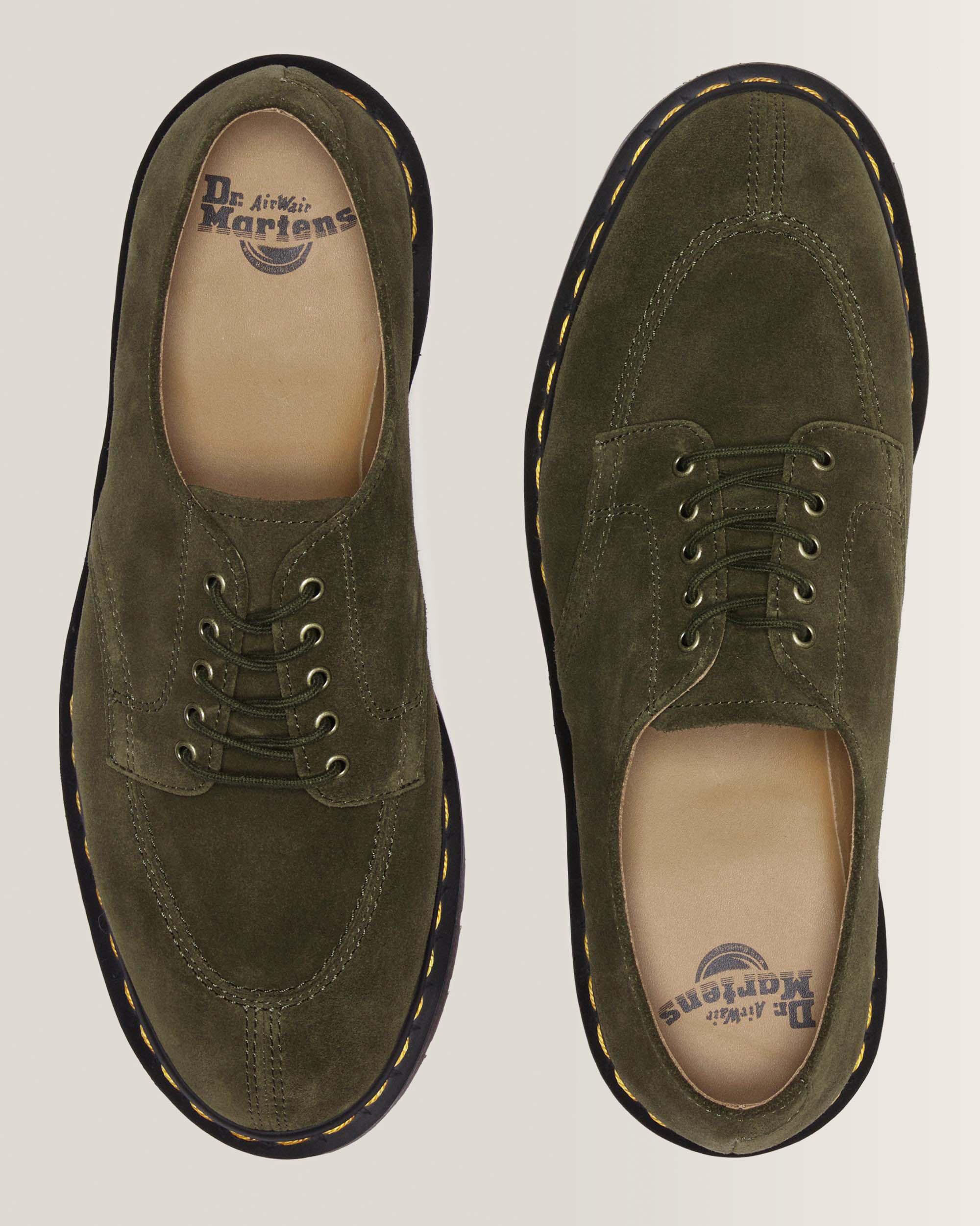 2046 Suede Shoes in Olive | Dr. Martens™