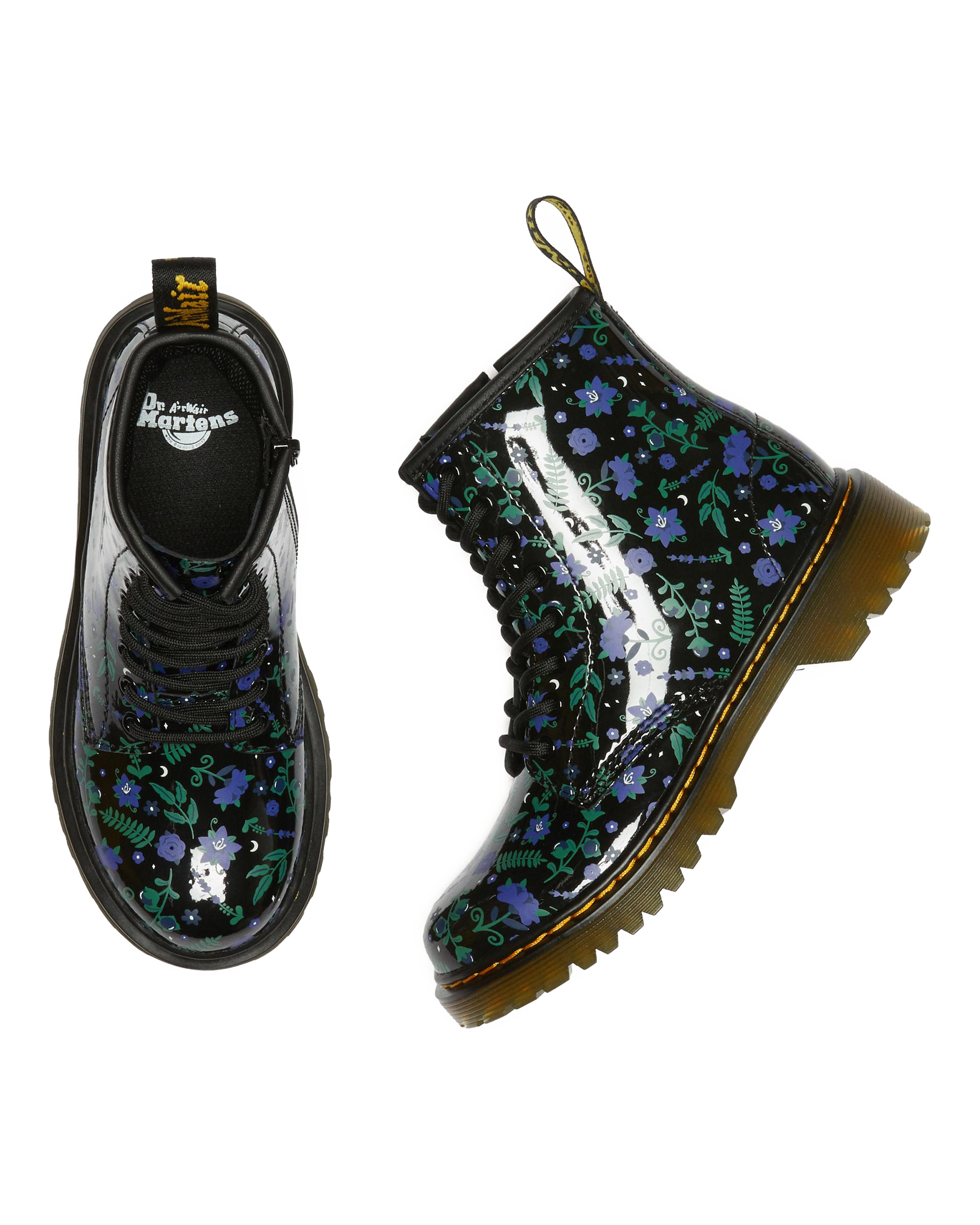 Junior 1460 Mystic Floral Leren Veterlaarzen