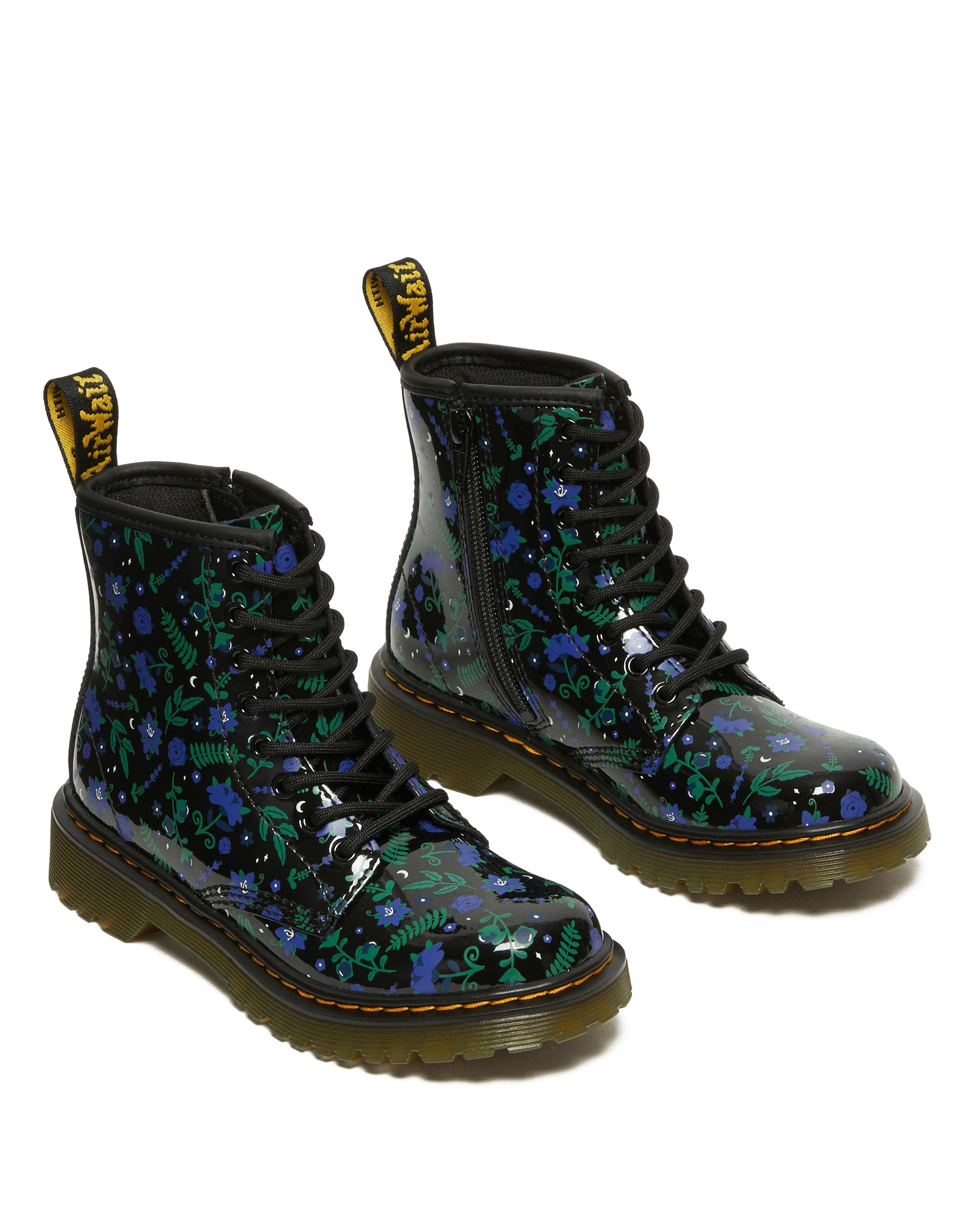 Junior 1460 Mystic Floral Leren Veterlaarzen