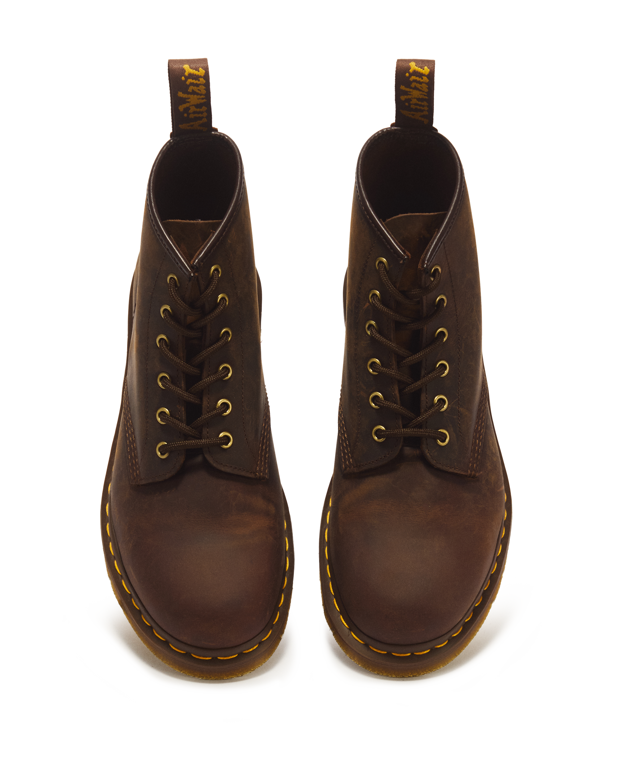 101 Crazy Horse Leather Ankle Boots