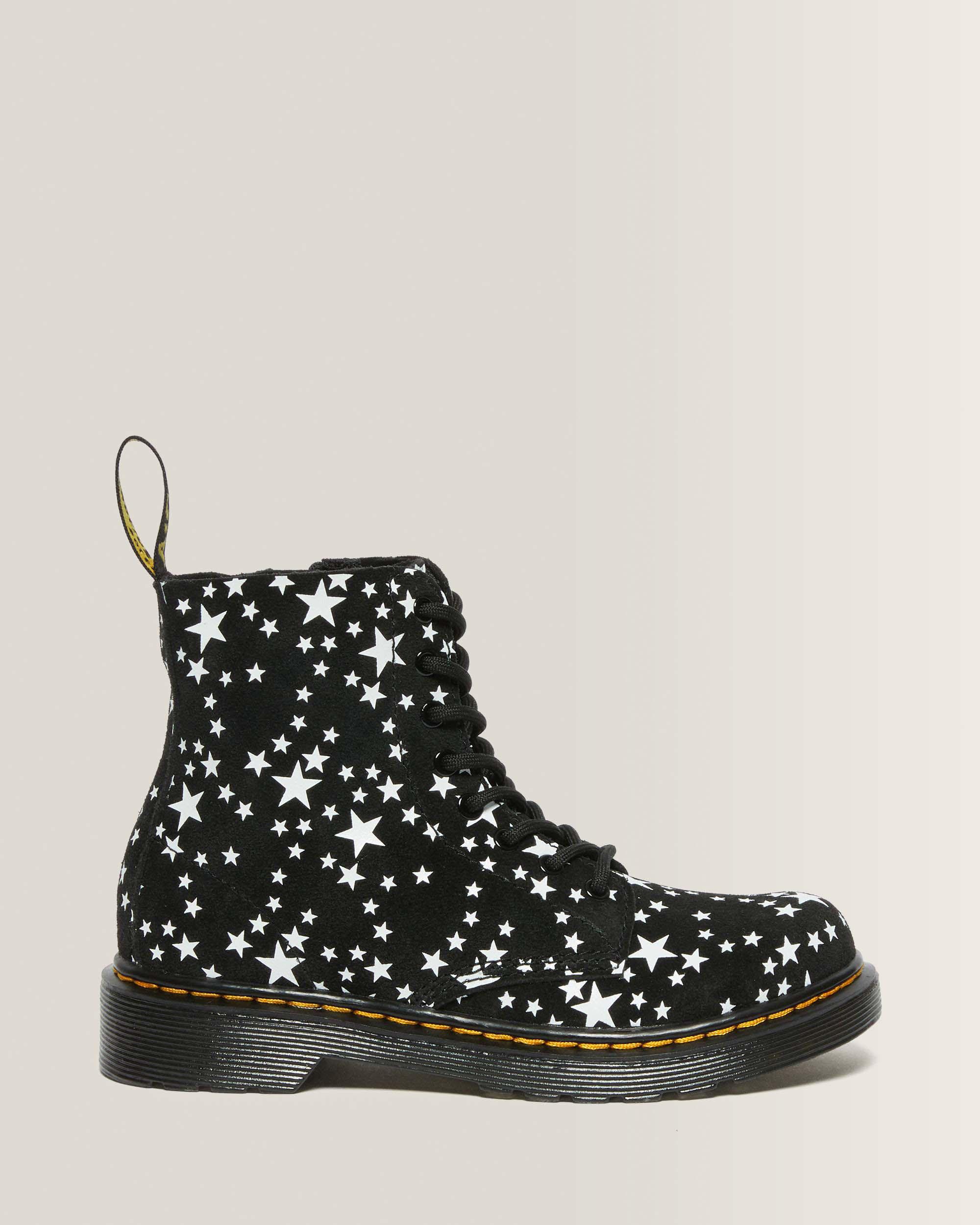 Junior 1460 Pascal Star Suede Lace Up Boots