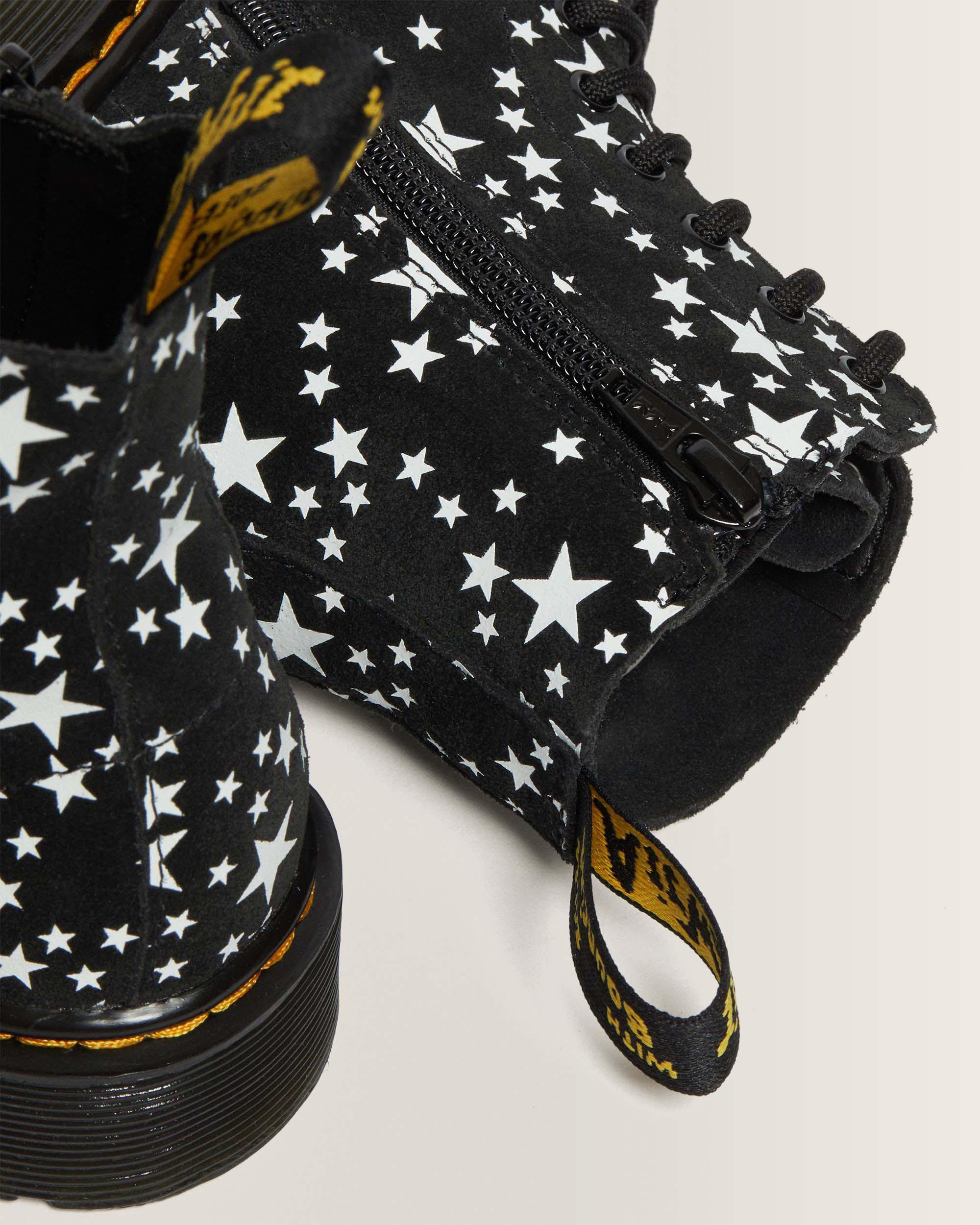 Junior 1460 Pascal Star Suede Lace Up Boots