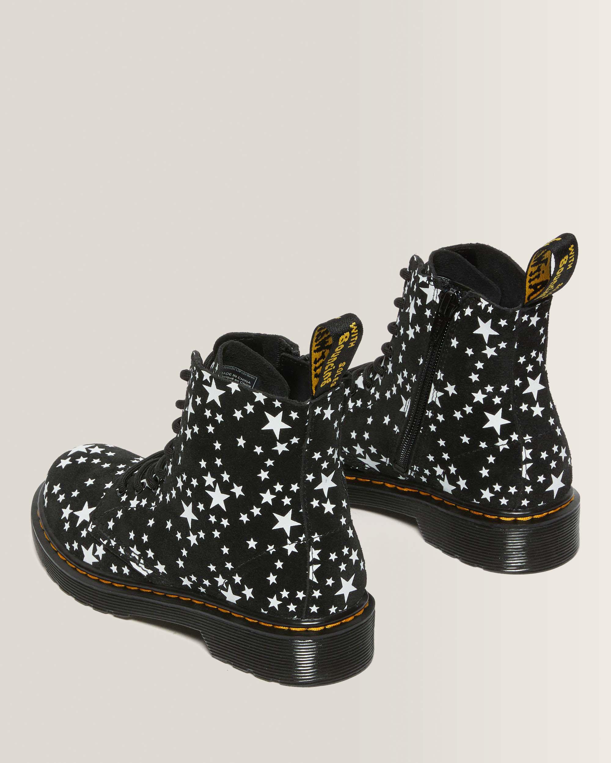 Junior 1460 Pascal Star Suede Lace Up Boots