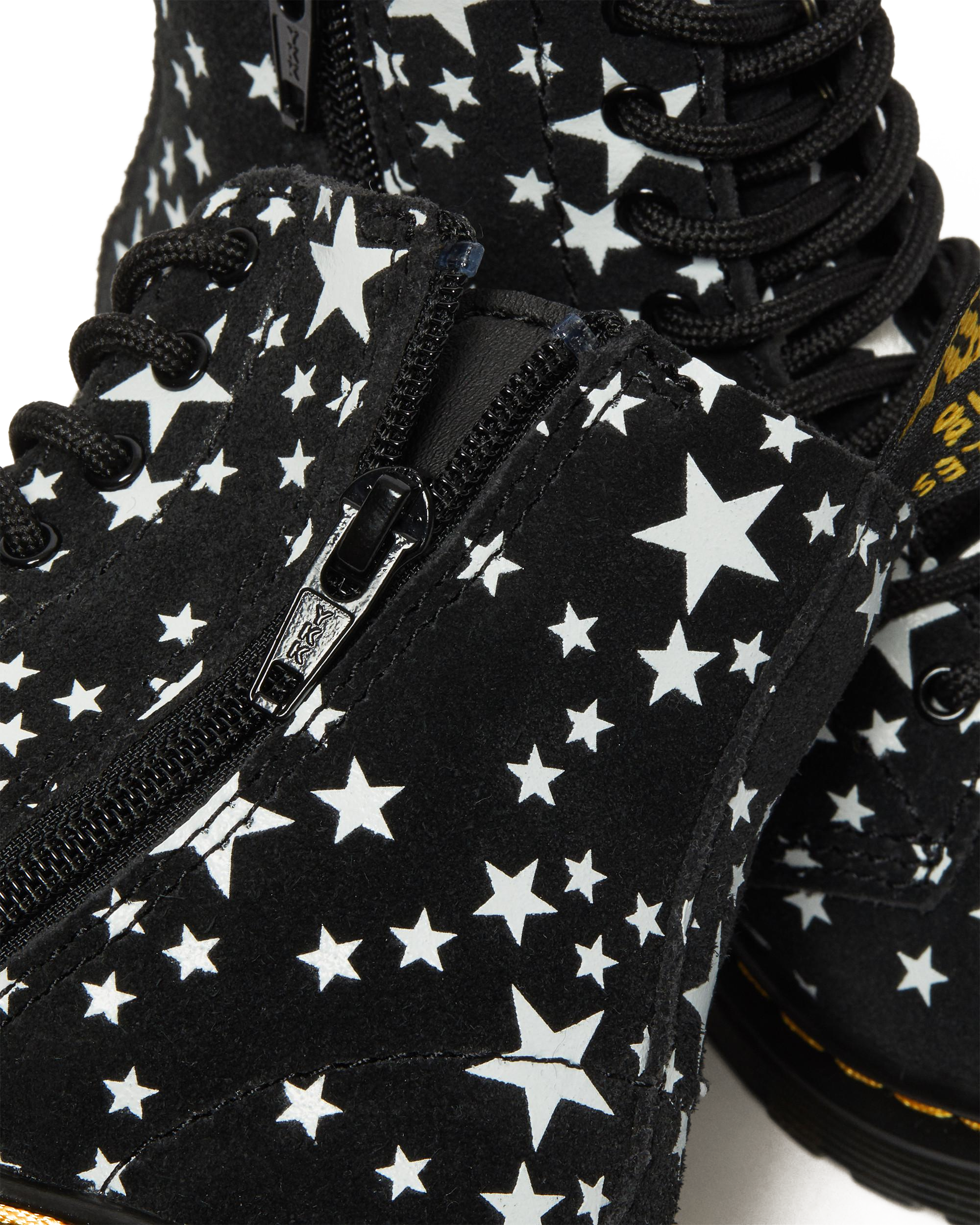 Toddler 1460 Pascal Star Suede Lace Up Boots