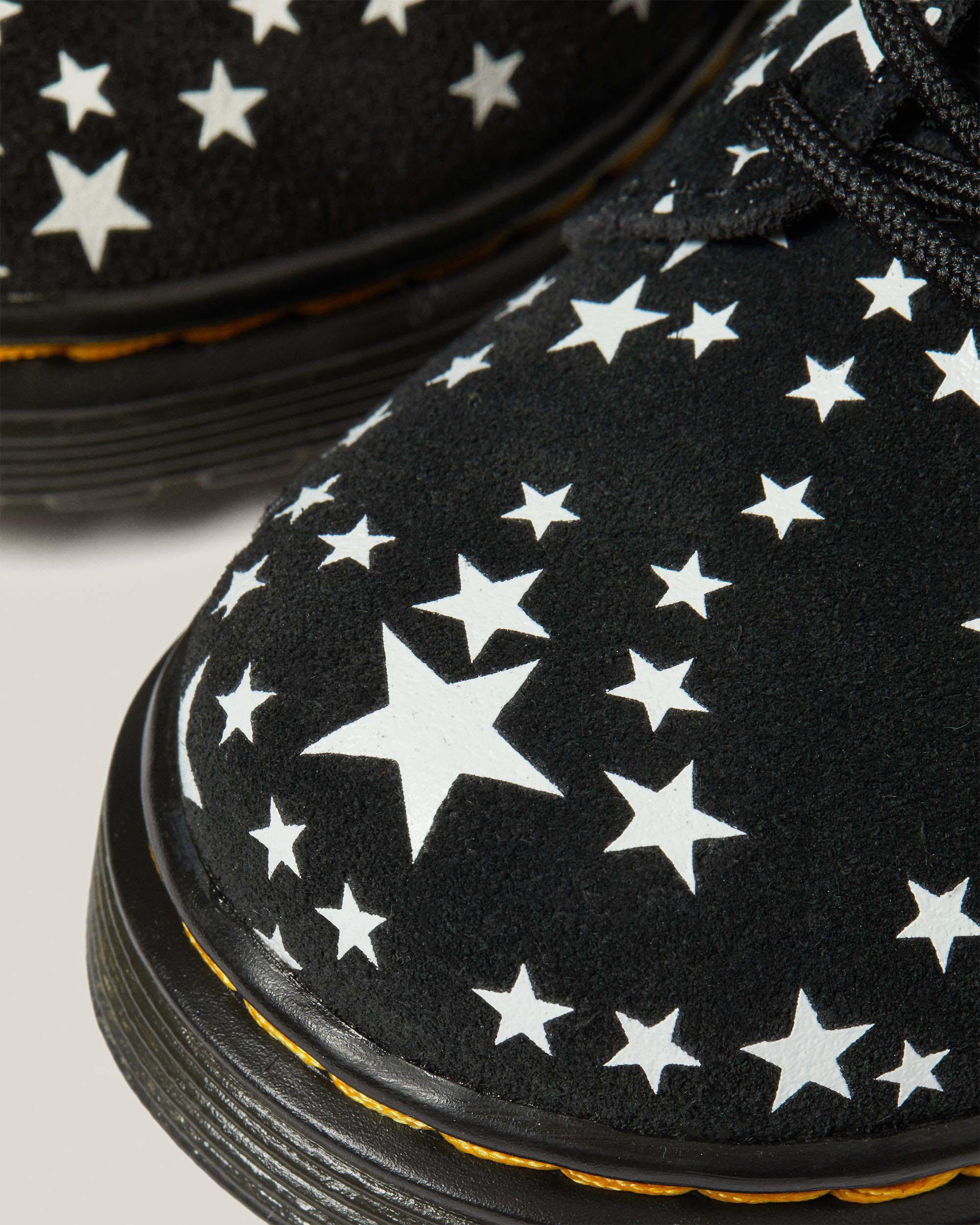 Toddler 1460 Pascal Star Suede Lace Up Boots